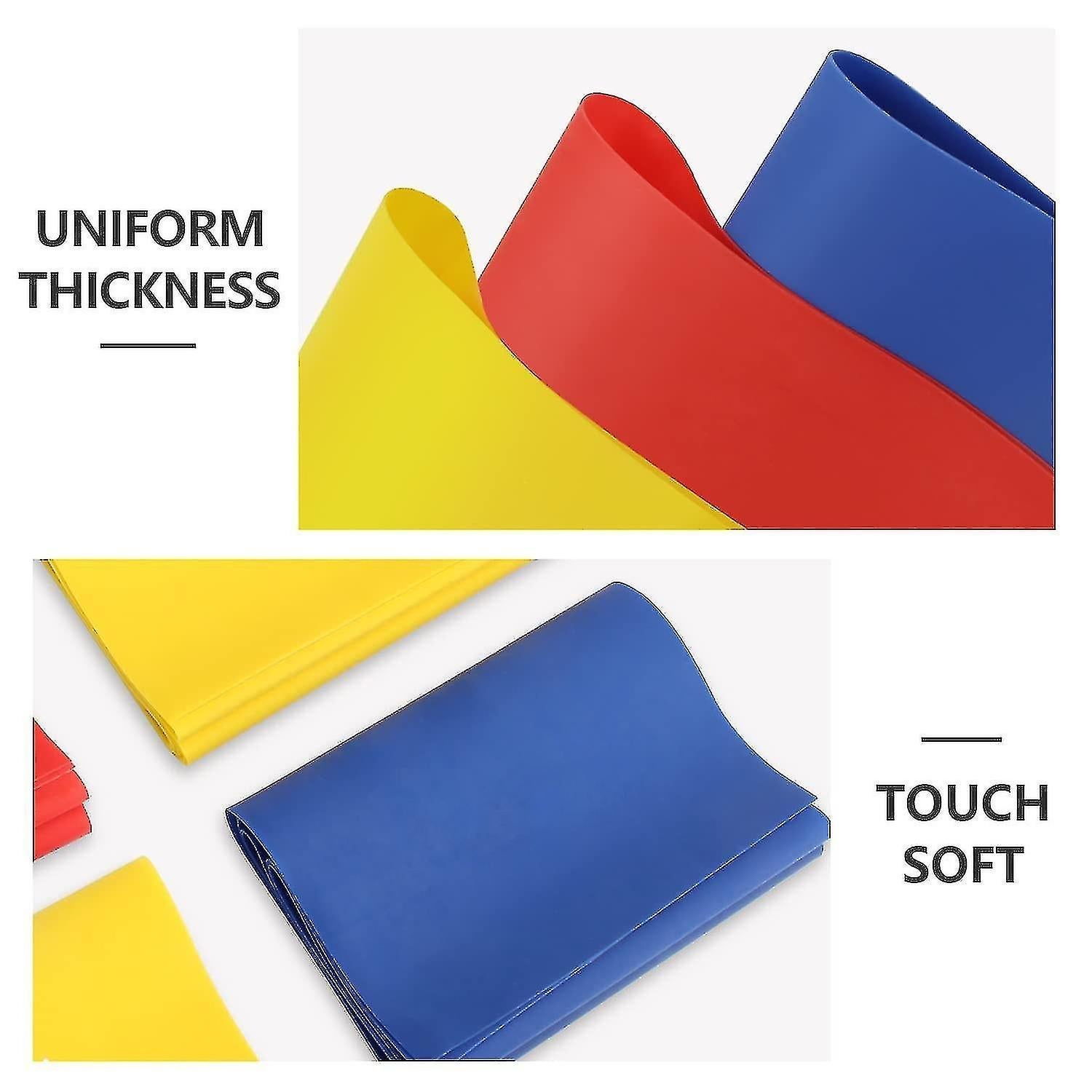 Yoga Resistance Band Set for Stretching & Home Fitness - Image 2