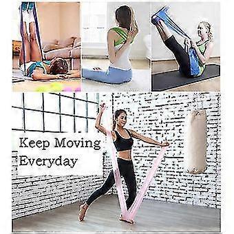 5pcs Yoga Ball Set - Fitness Ball, Blocks, Stretch Band, Resistance Loop, Belt - Image 5