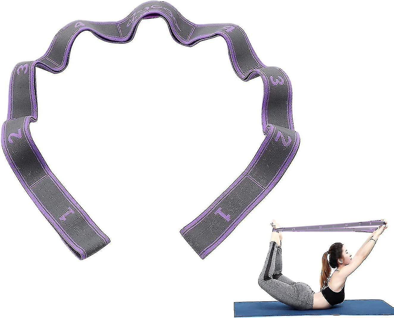 9-Loop Yoga Stretch Strap for Flexibility & Exercise - Image 1