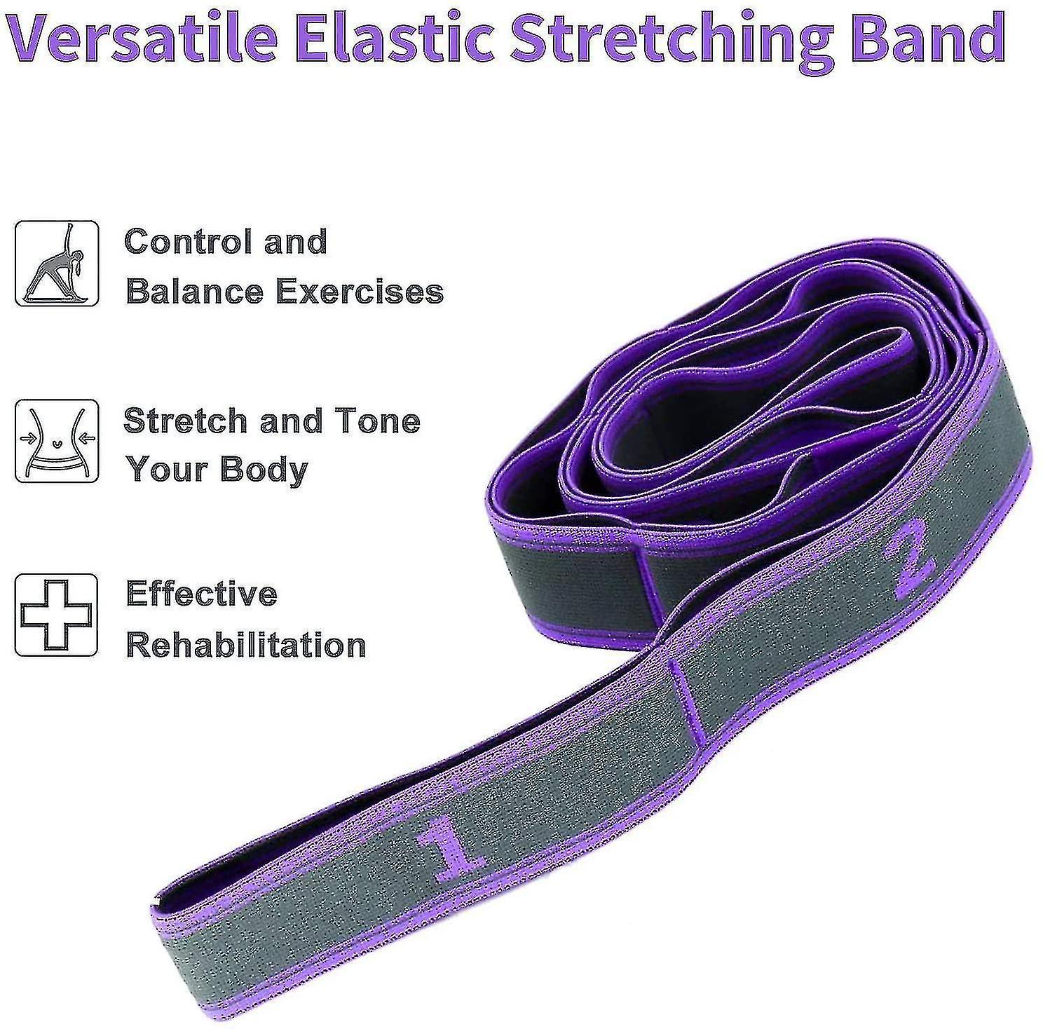 9-Loop Yoga Stretch Strap for Flexibility & Exercise - Image 3