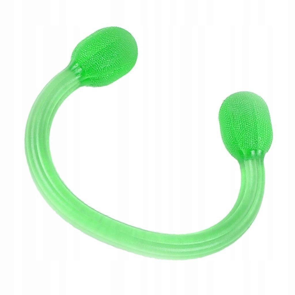 Green Silicone Yoga Pull Rope Resistance Band for Gym - Image 1