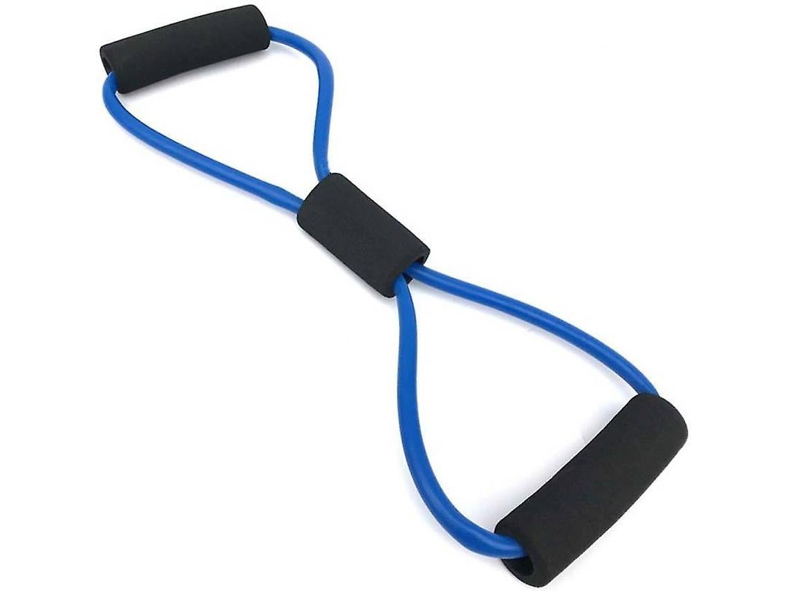 Blue Yoga Resistance Band for Home & Gym - Image 1