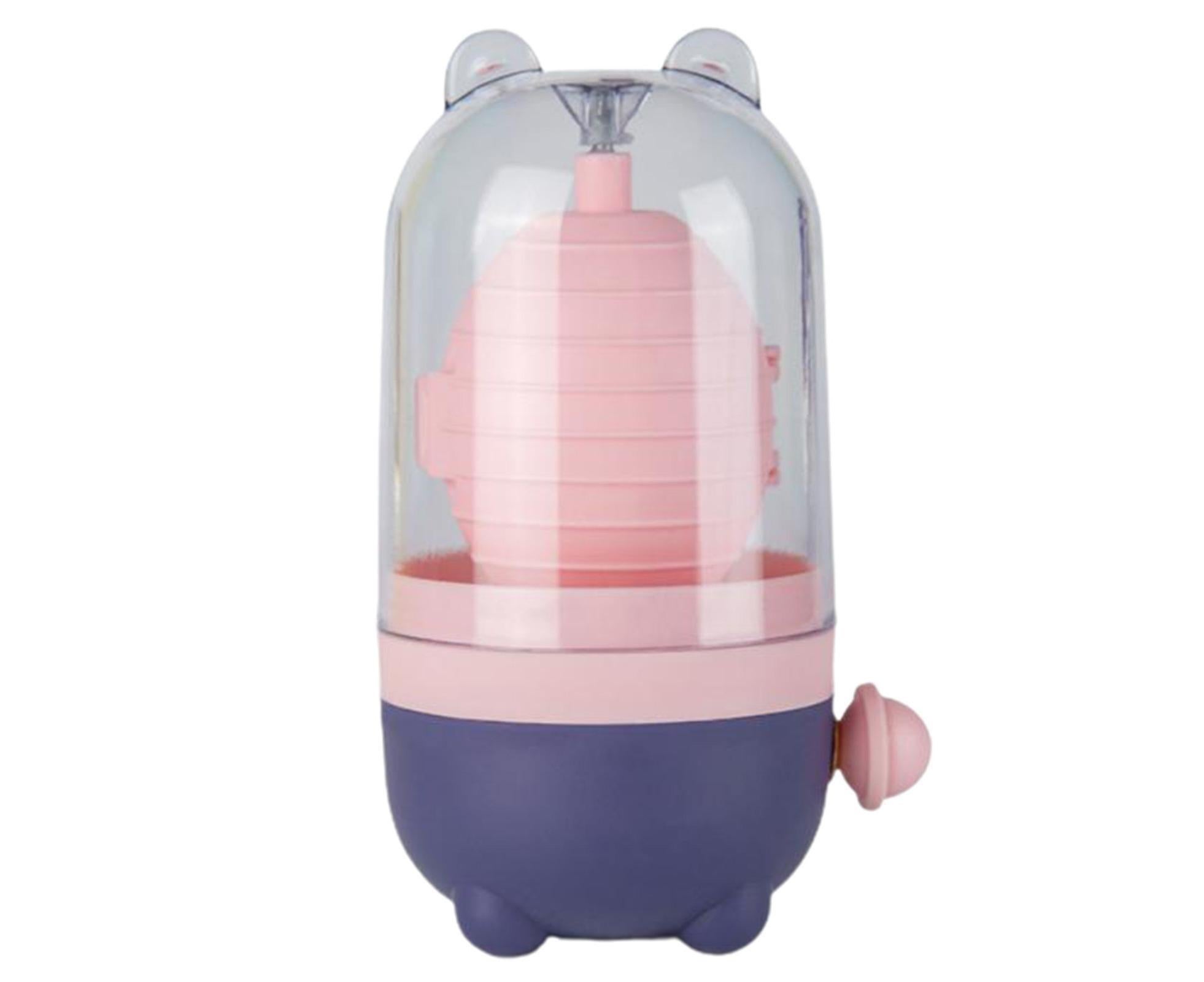Manual Egg Puller Convenient ABS Simple Operation Mix Yolk Egg Mixer Home Decor -Pink - Image 1