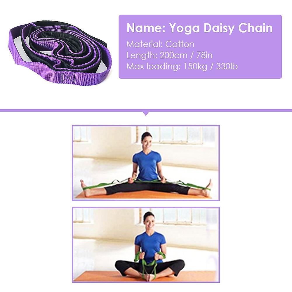 Nonelastic Multi-Loop Yoga Daisy Chain for Dance & Pilates - Image 3
