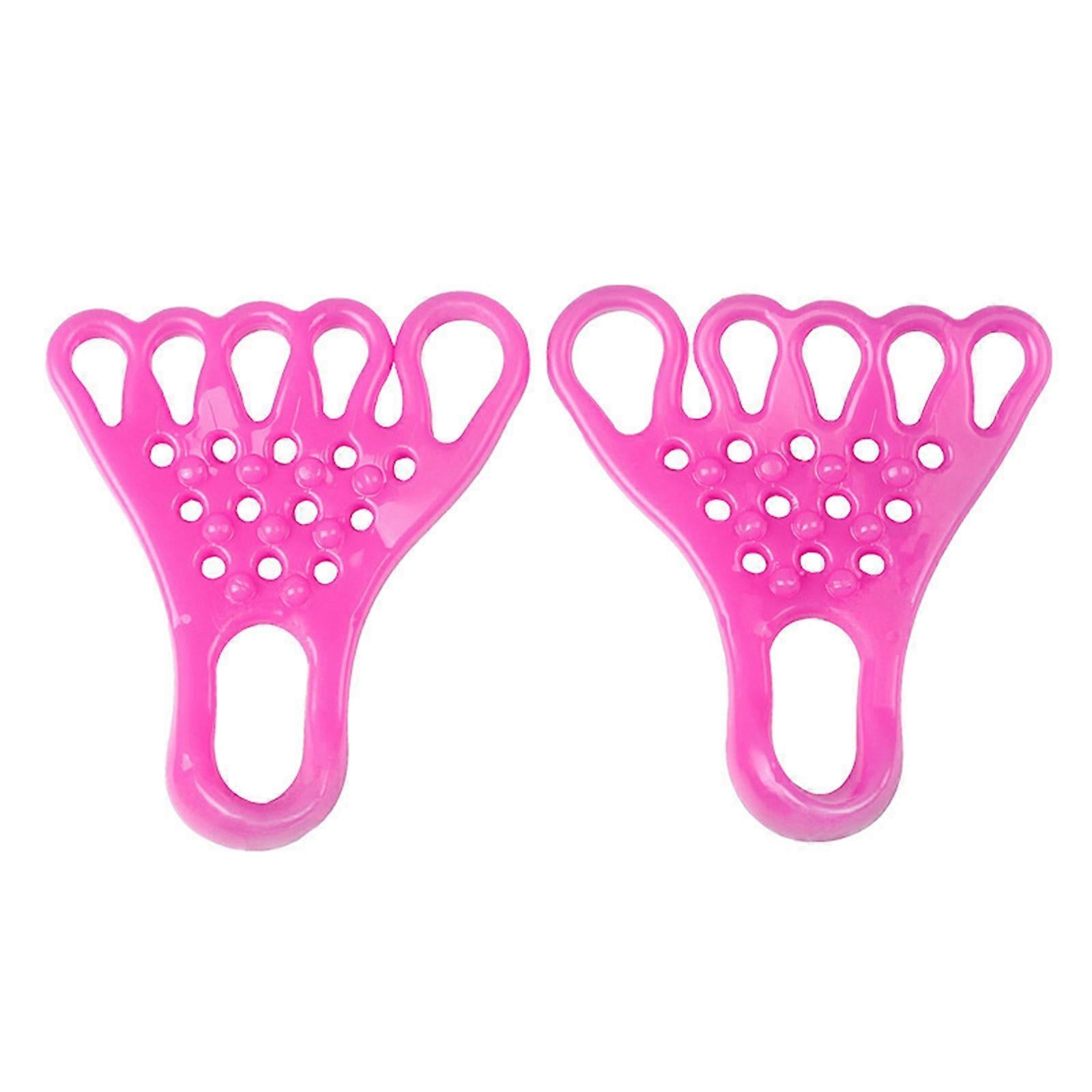 Pink Yoga Leg Flexibility Stretch Strap for Home Gym - Image 1