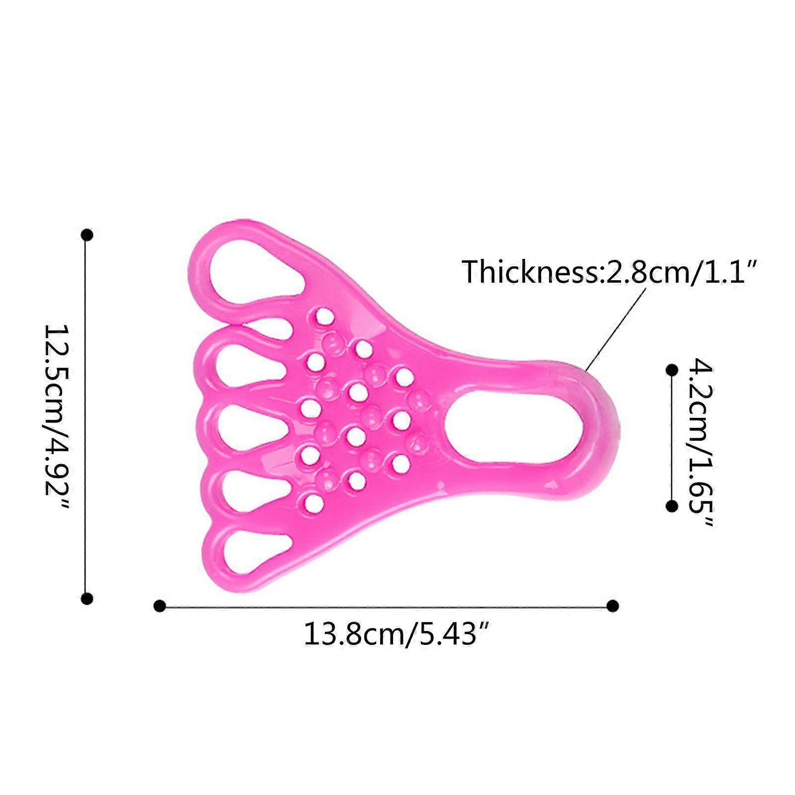 Pink Yoga Leg Flexibility Stretch Strap for Home Gym - Image 3
