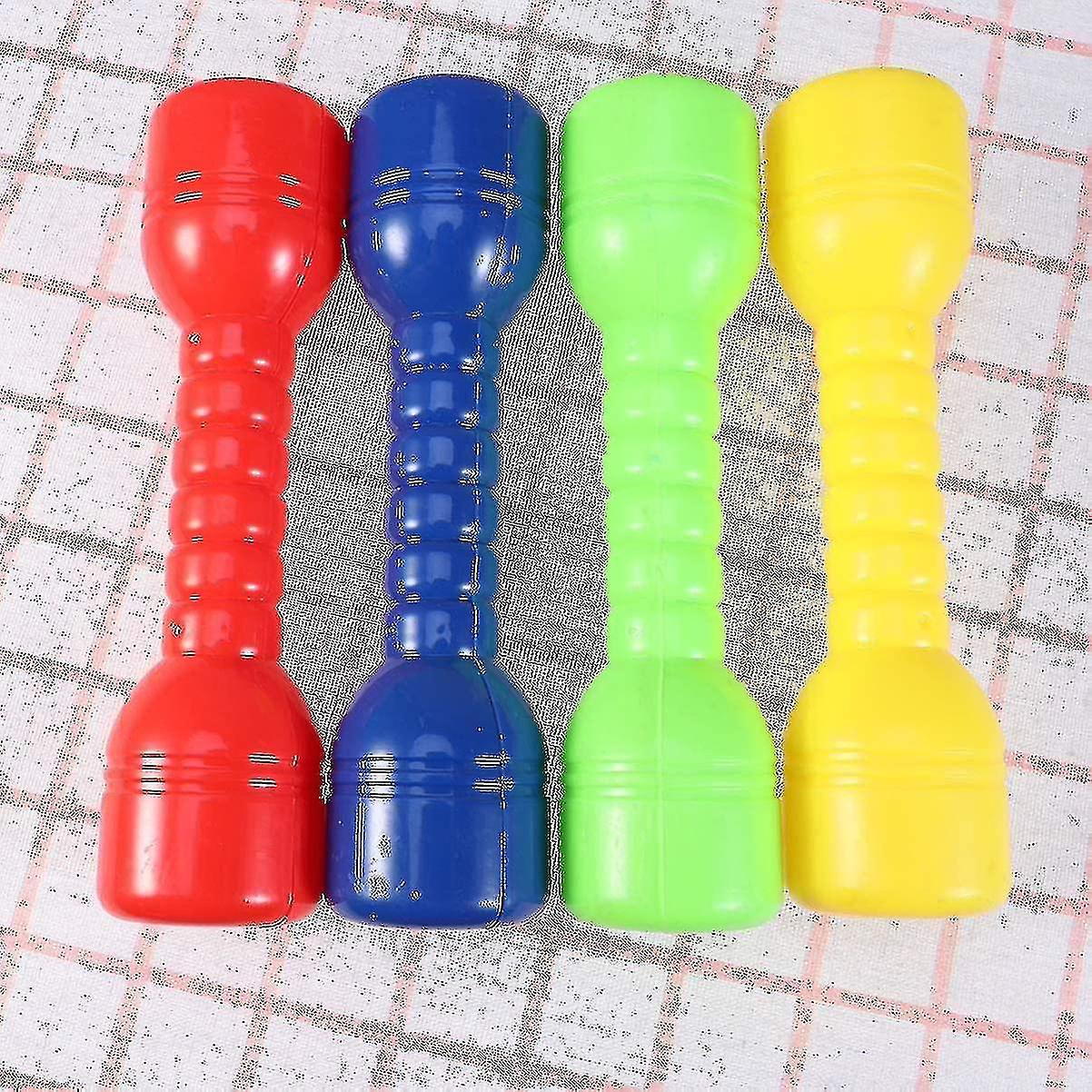 4pcs Babies Dumbbell Set for Yoga & Fitness (Red/Green/Blue/Yellow) - Image 3