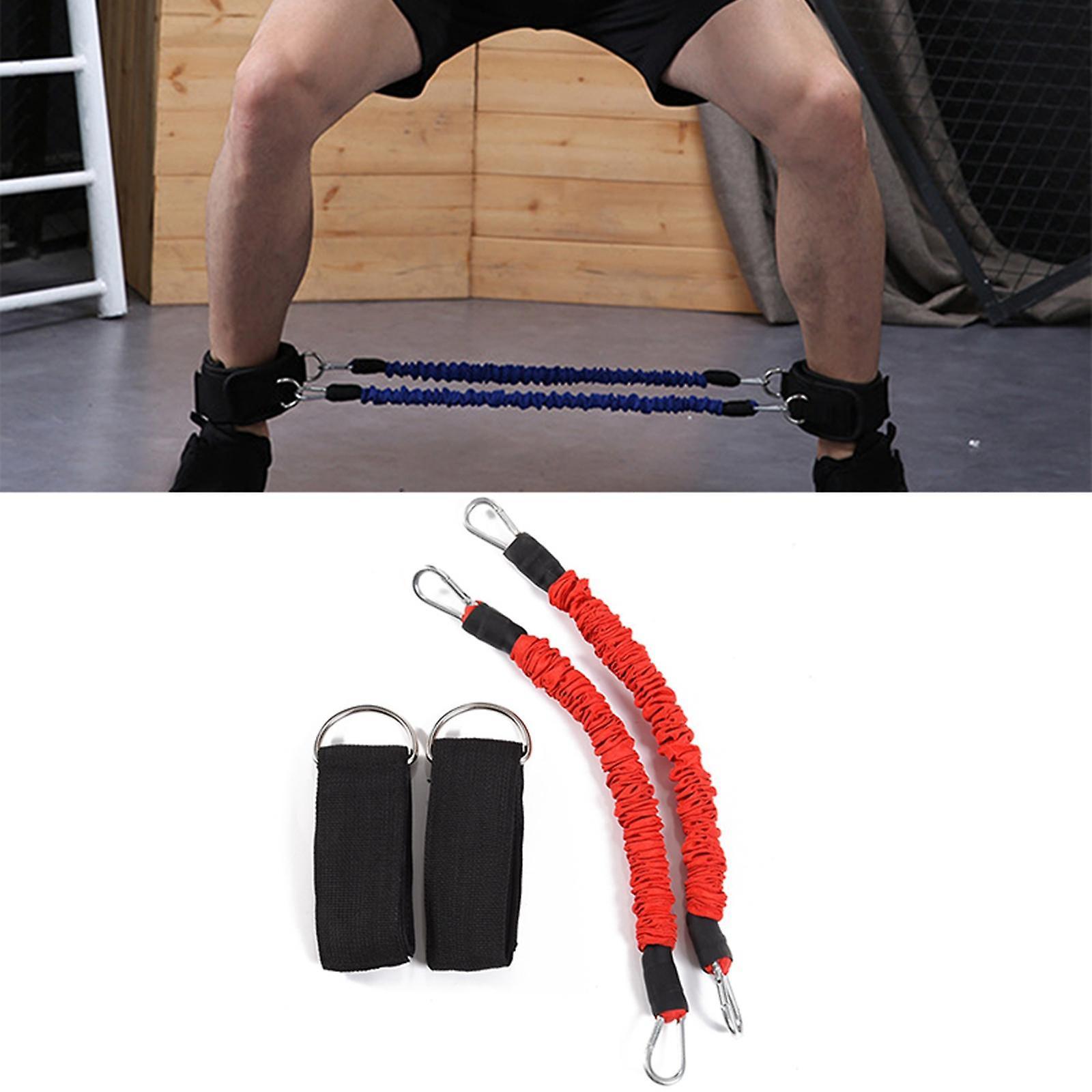 Red Resistance Bands Set for Leg Speed & Yoga Training - Image 5