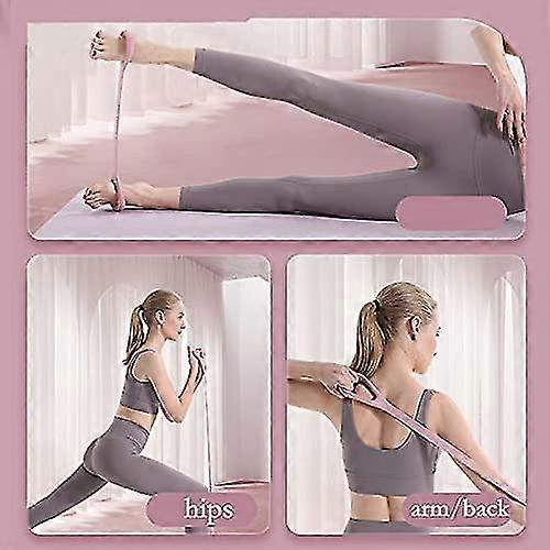 Elastic Resistance Band for Yoga Pilates Stretching & Training - Image 4