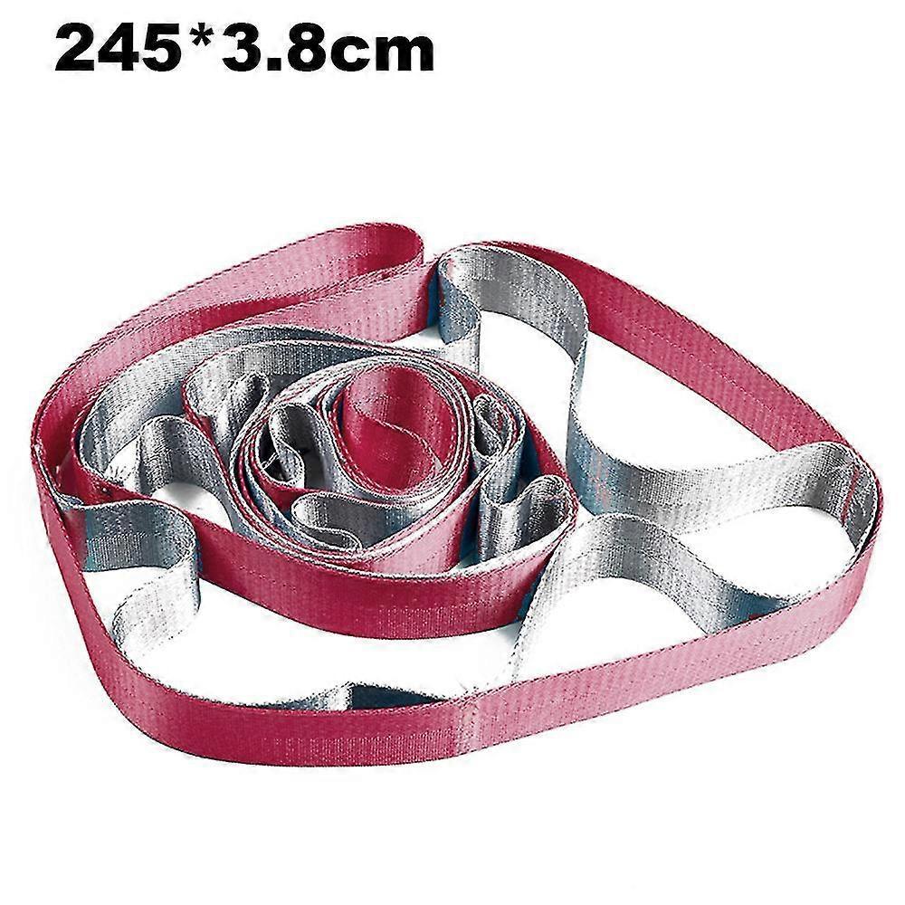 Multi-Loop Nonelastic Yoga Strap for Therapy & Pilates - Image 2