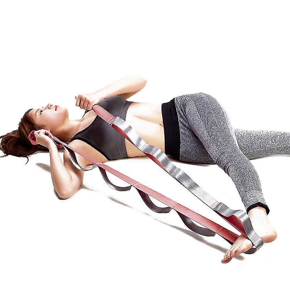 Multi-Loop Nonelastic Yoga Strap for Therapy & Pilates - Image 5