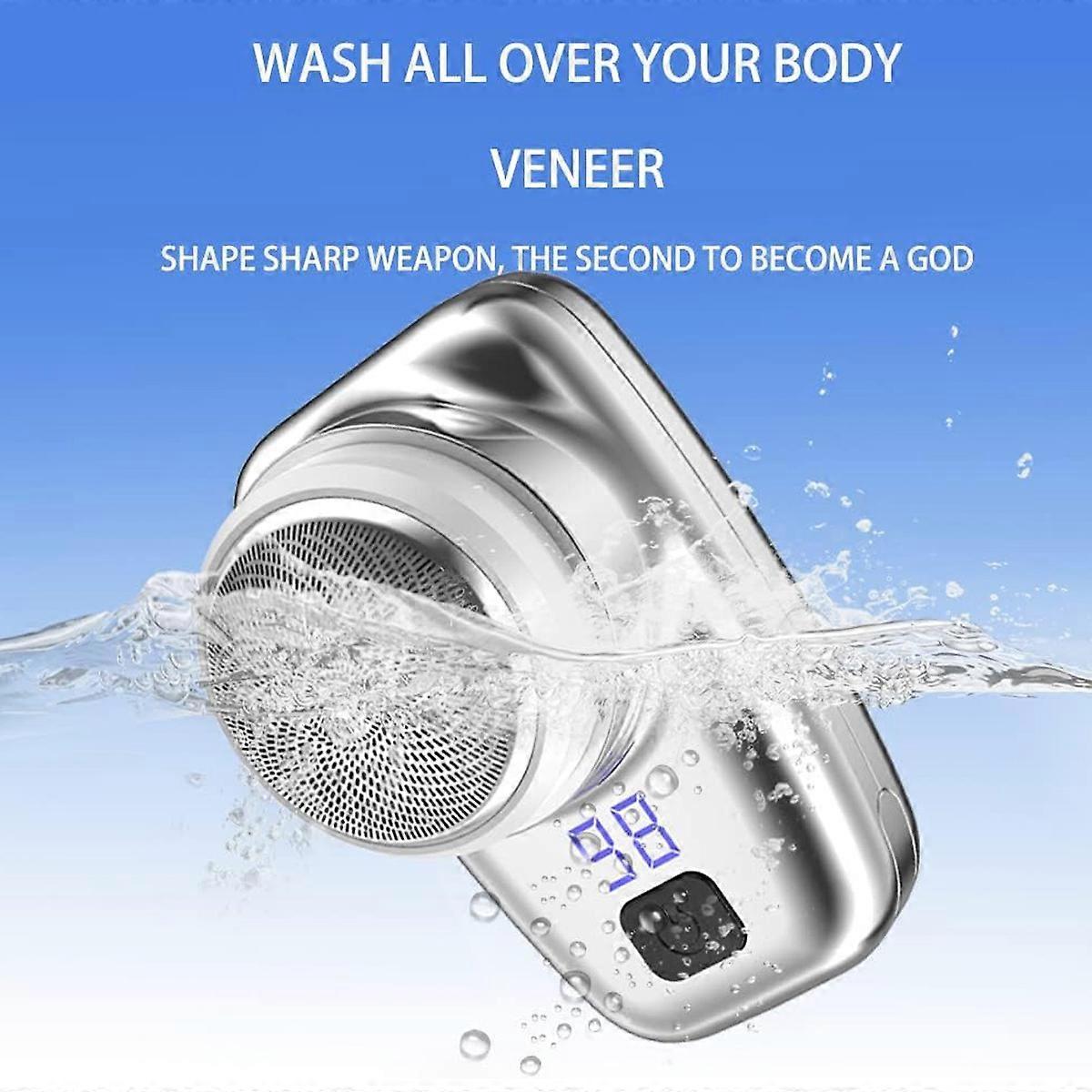Mini Electric Shaver for Men, Portable Rechargeable Beard Razor - Image 5