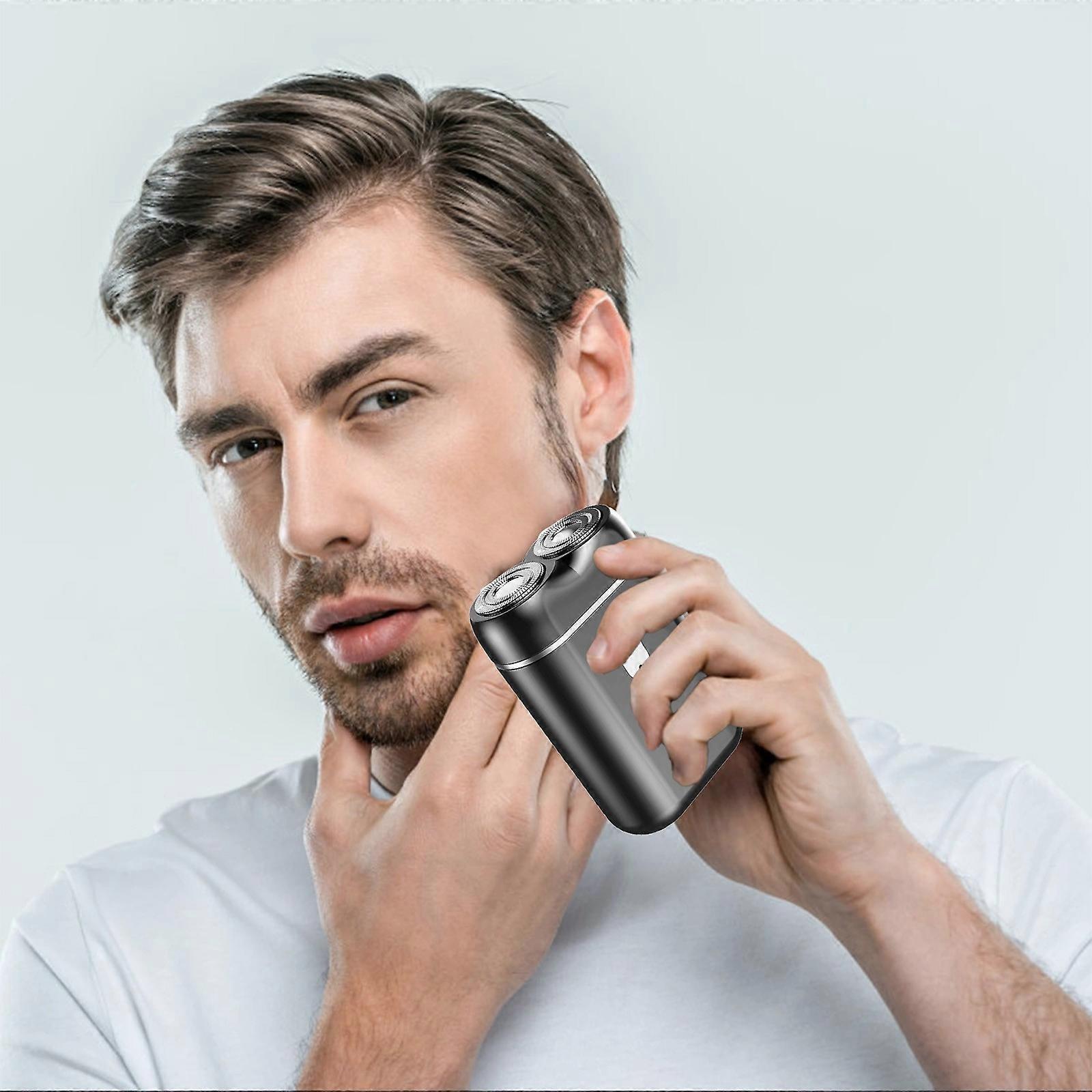 Mini Electric Shaver with Digital Display, USB Rechargeable Travel Razor - Image 2