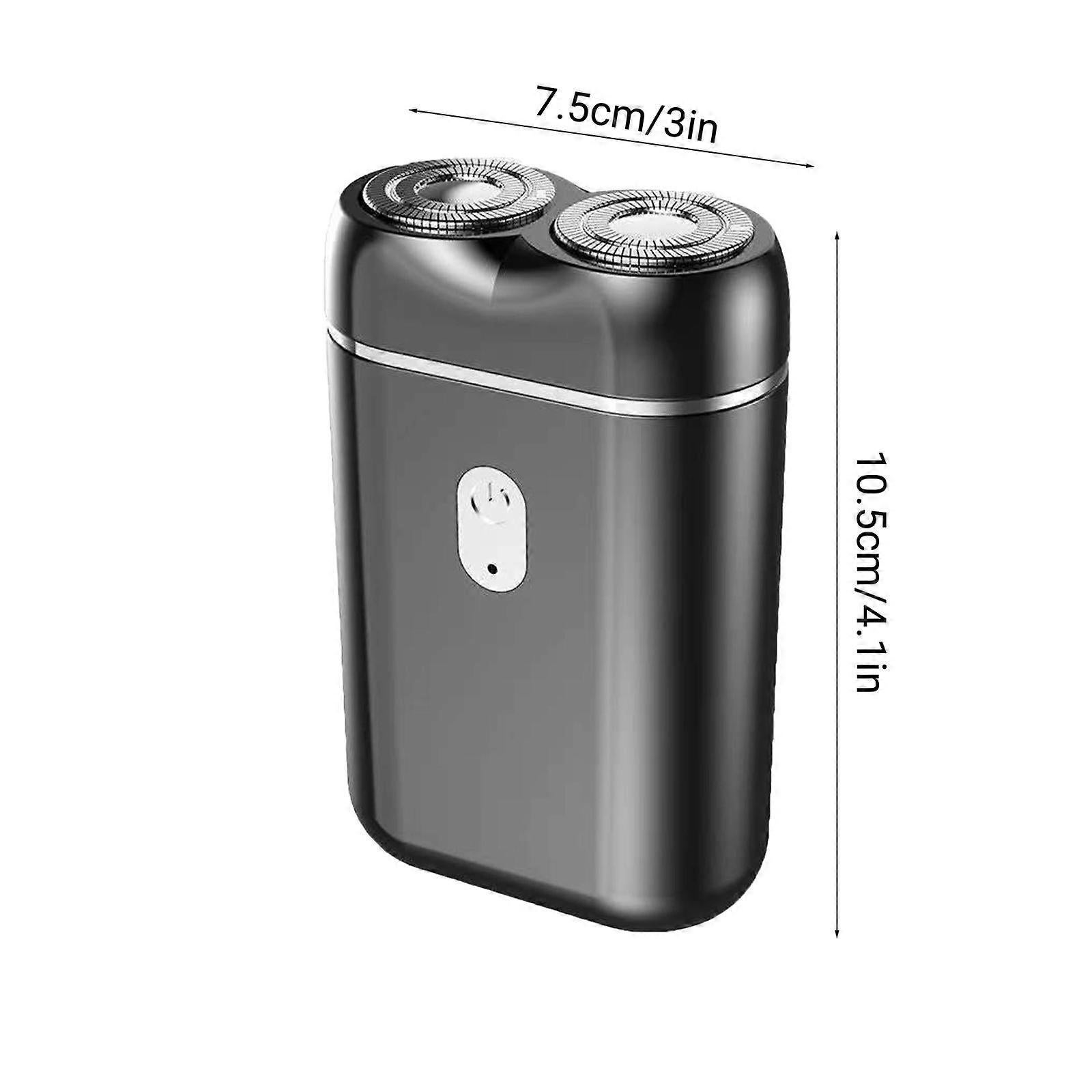 Mini Electric Shaver with Digital Display, USB Rechargeable Travel Razor - Image 3