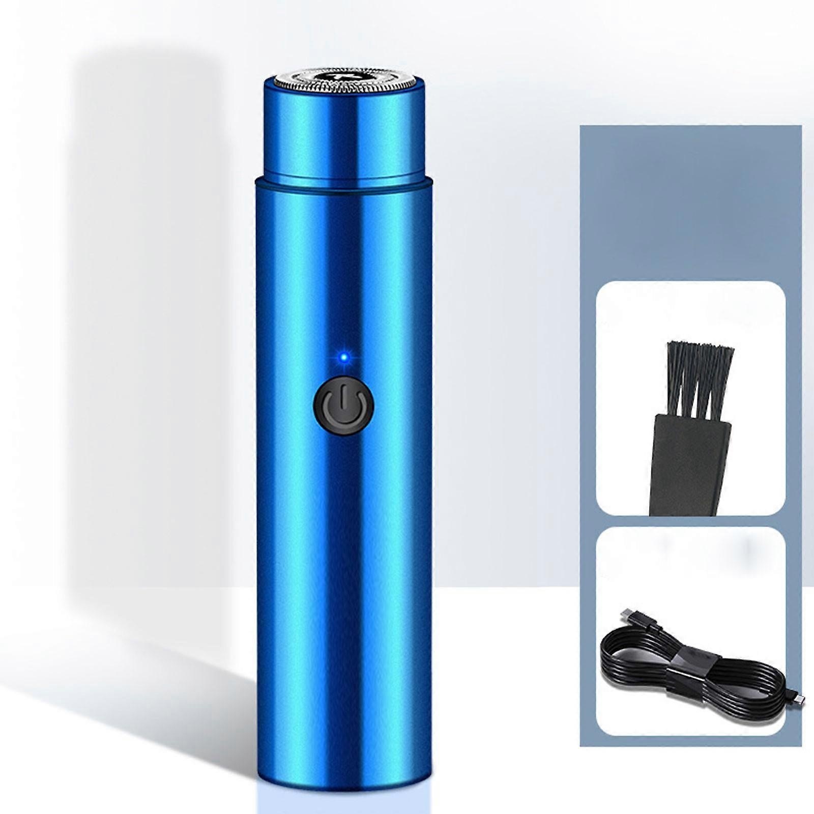 USB Rechargeable Mini Electric Shaver for Men, Portable Beard Razor - Image 1