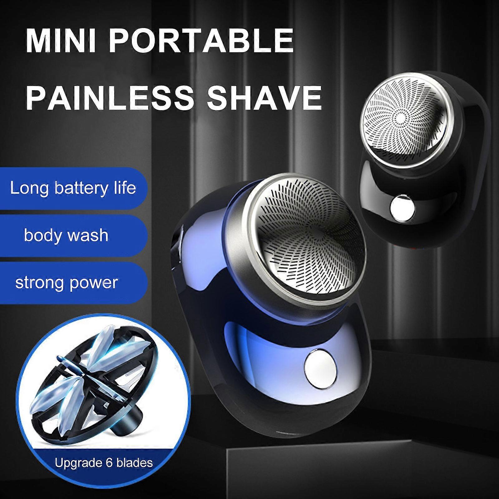 Powerful USB Electric Shaver for Men, Mini Rechargeable Beard Razor - Image 4