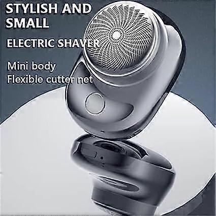 Powerful Mini Electric Shaver, Rechargeable USB Beard Razor for Men - Image 2