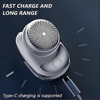 Powerful Mini Electric Shaver, Rechargeable USB Beard Razor for Men - Image 4