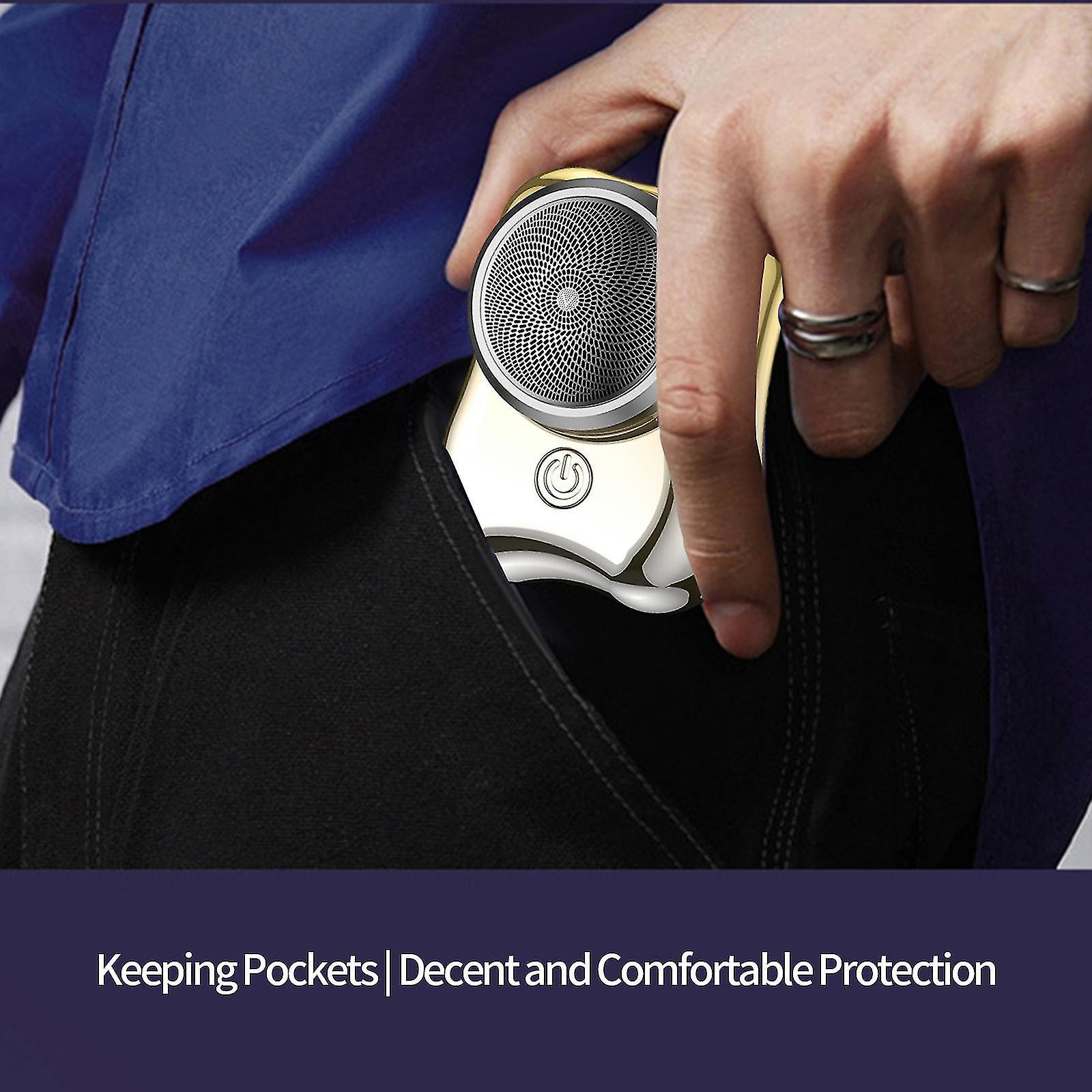 USB Mini Electric Shaver for Men, Portable Razor for Travel & Family - Image 4