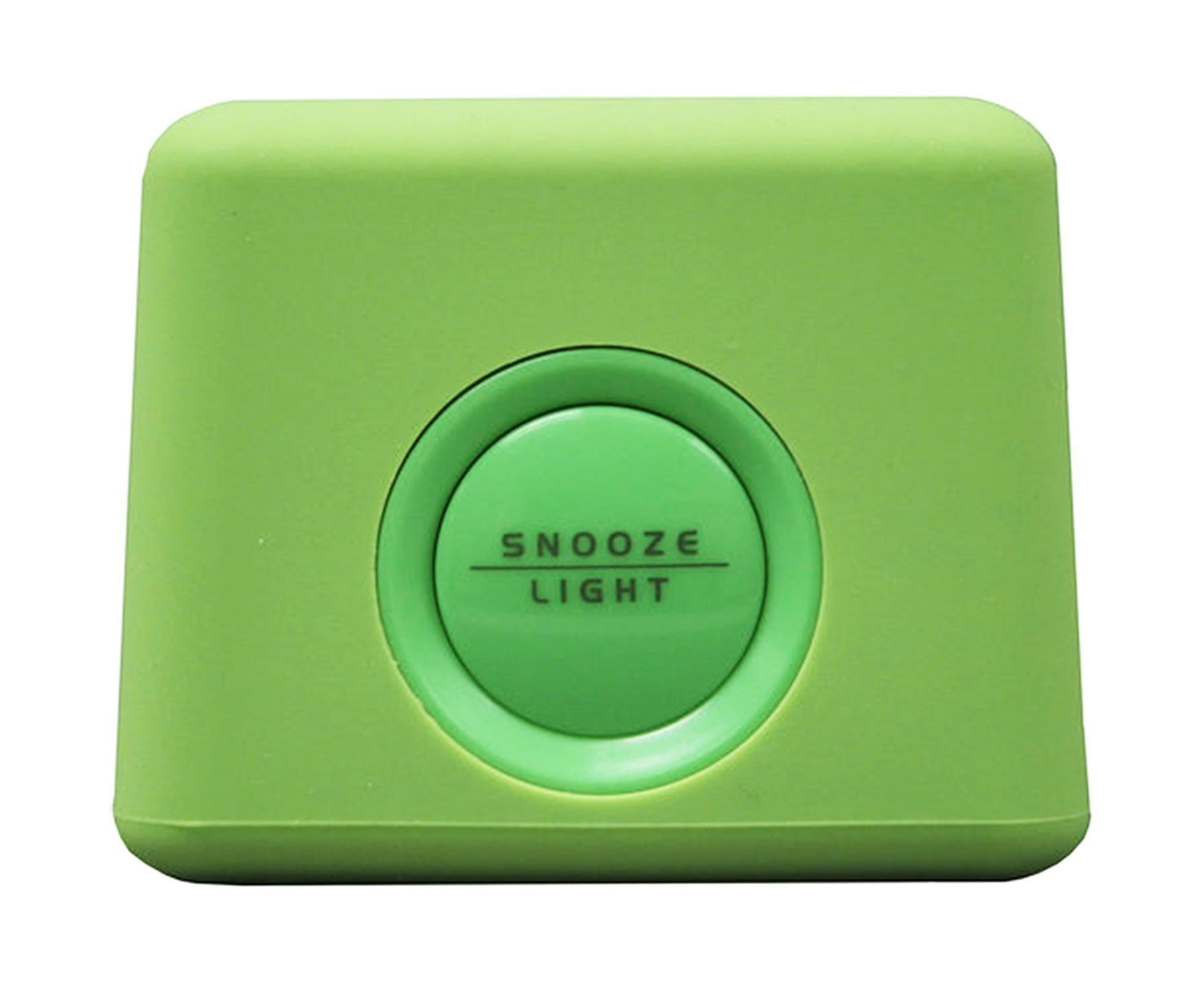 Digital Clock Shock-proof Snooze Function Silicon Cover Electrical LED Clock Household Supplies - Green - Image 5