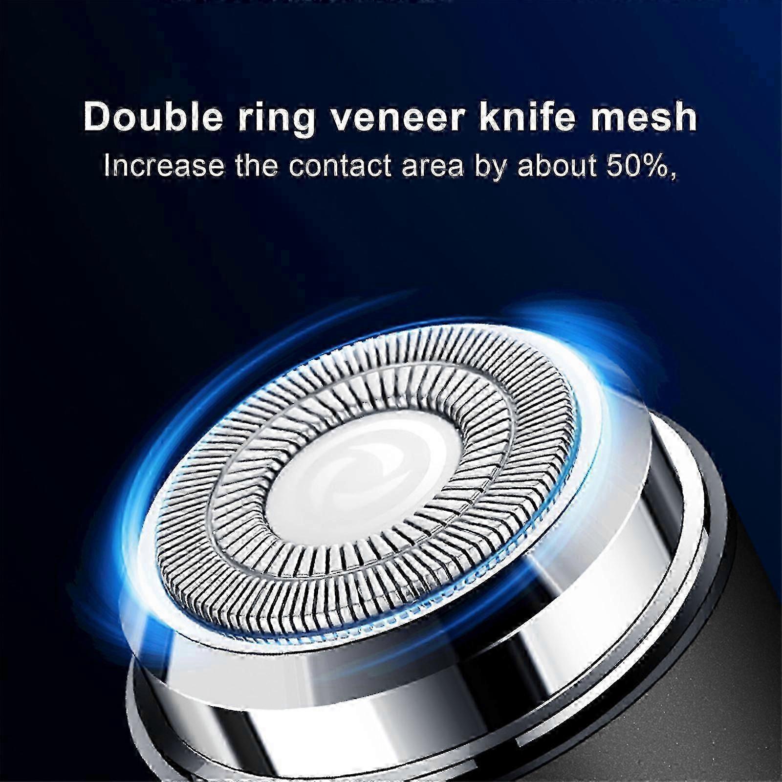 Mini Electric Shaver for Men, Portable Compact Beard Razor - Image 3