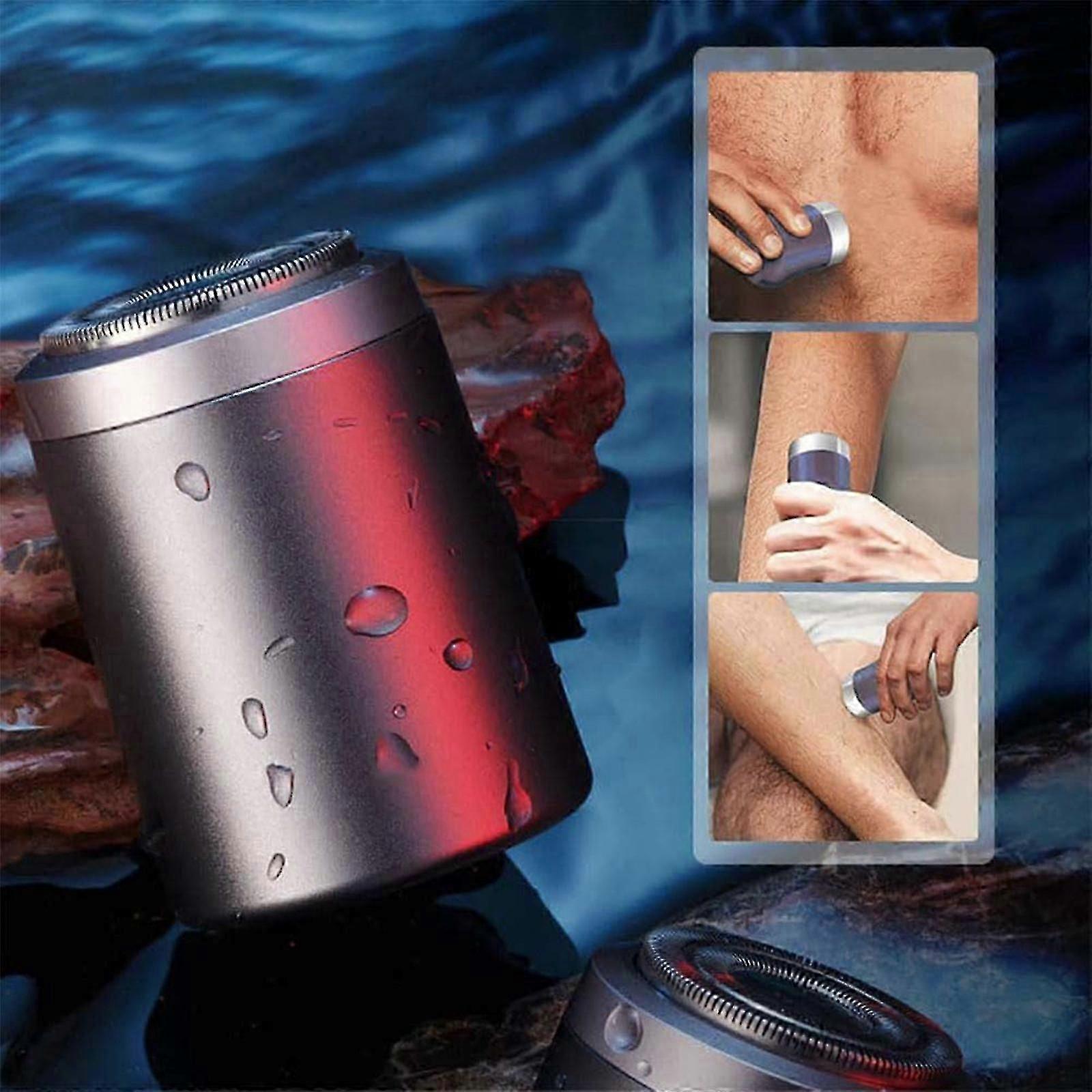 Mini Electric Shaver for Men, Portable Compact Beard Razor - Image 4