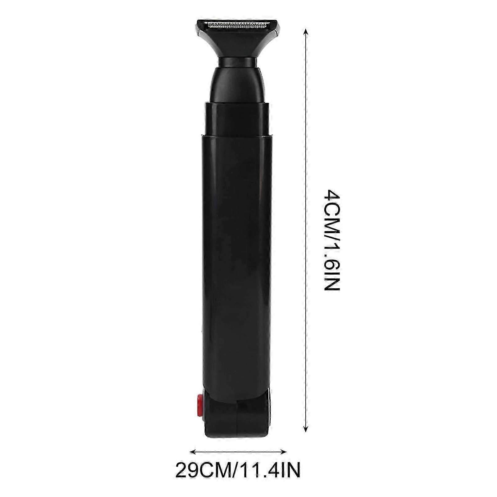 USB Rechargeable Back Shaver for Men, Double Blade Hair Remover - Image 4