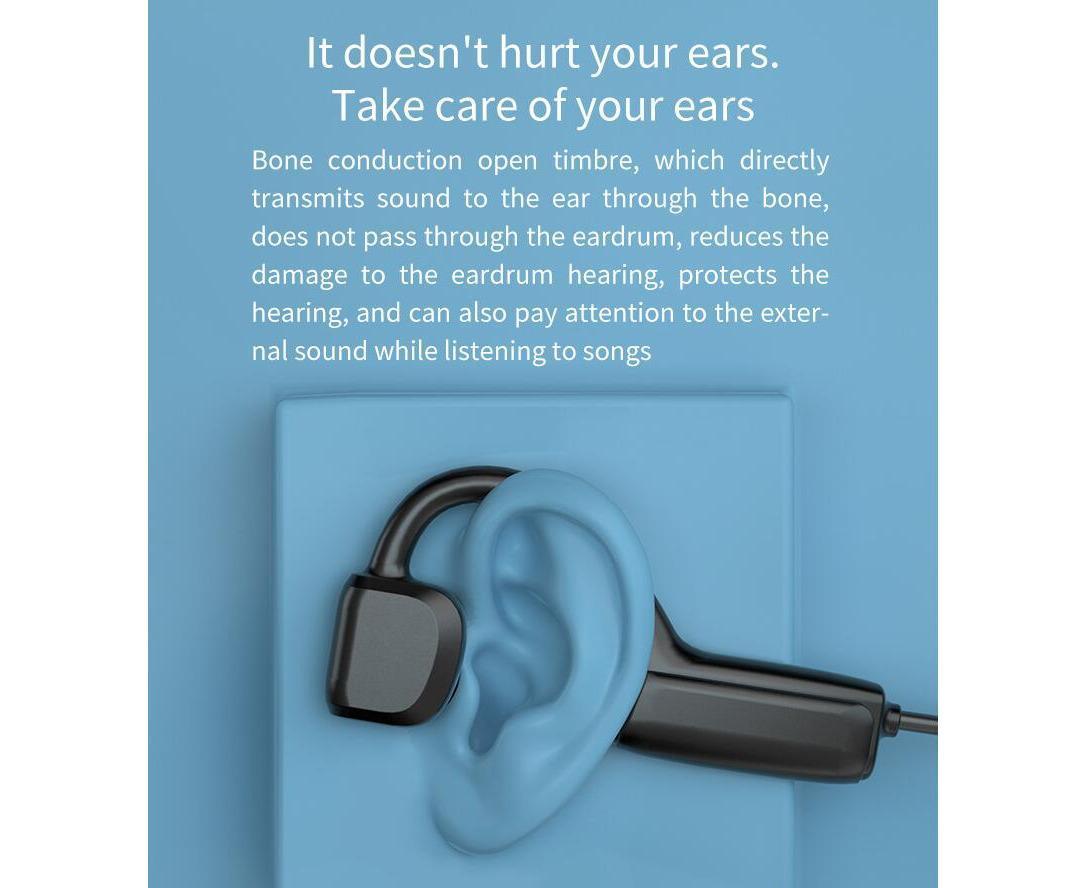 Bone Conduction Headphones Bluetooth-Wireless Open-Ear Headset - Image 2