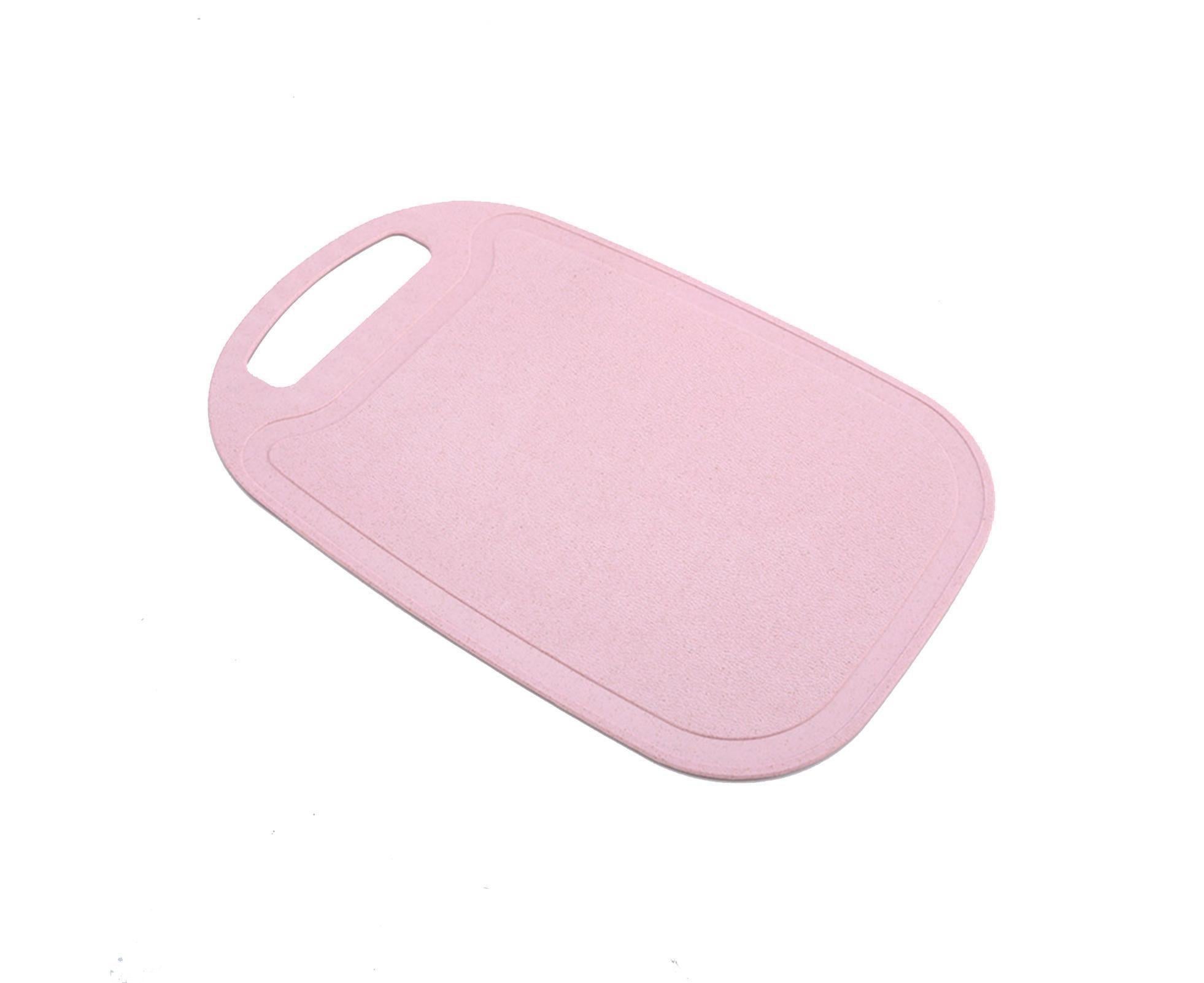Chopping Block Food Grade Non-Slip 4 Colors Kitchen Cutting Board for Kitchen-Pink - Image 1