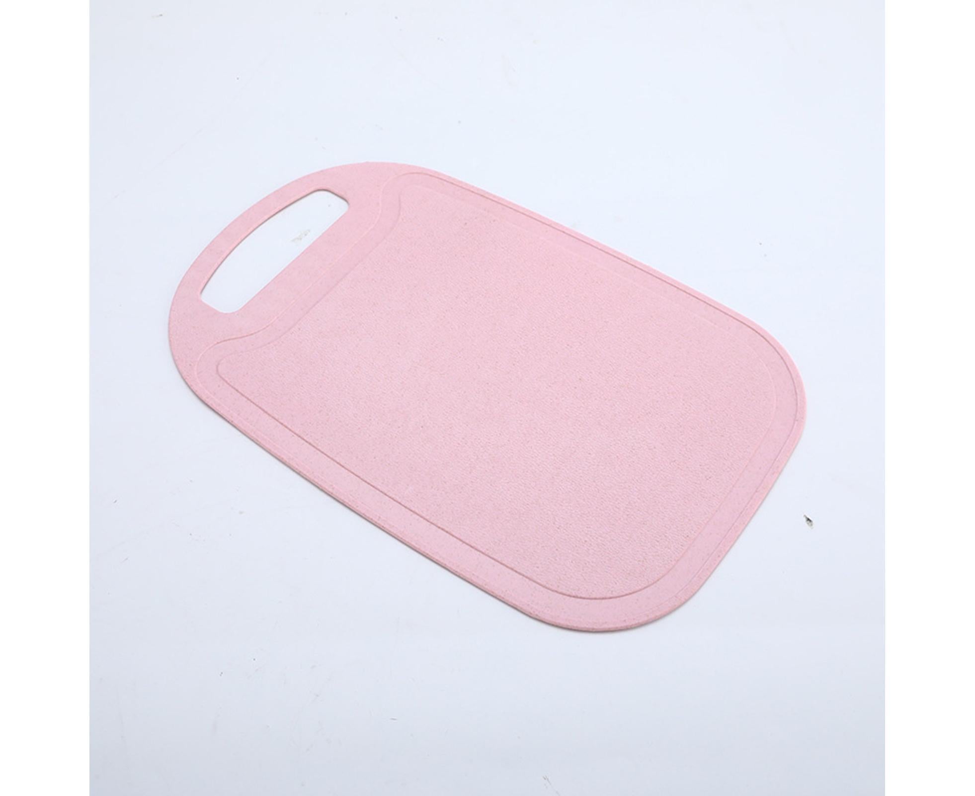 Chopping Block Food Grade Non-Slip 4 Colors Kitchen Cutting Board for Kitchen-Pink - Image 4