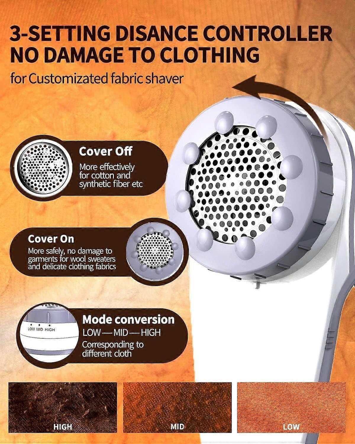 Rechargeable Fabric Defuzzer, Sweater Lint Remover - Image 5