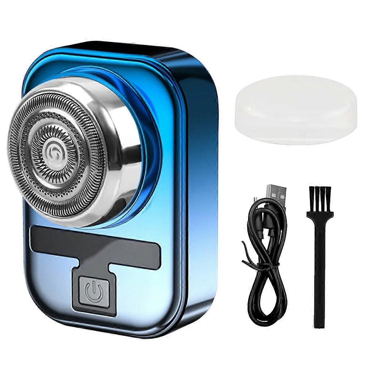 Men's Mini Electric Shaver, Portable Smooth Beard Razor - Image 1