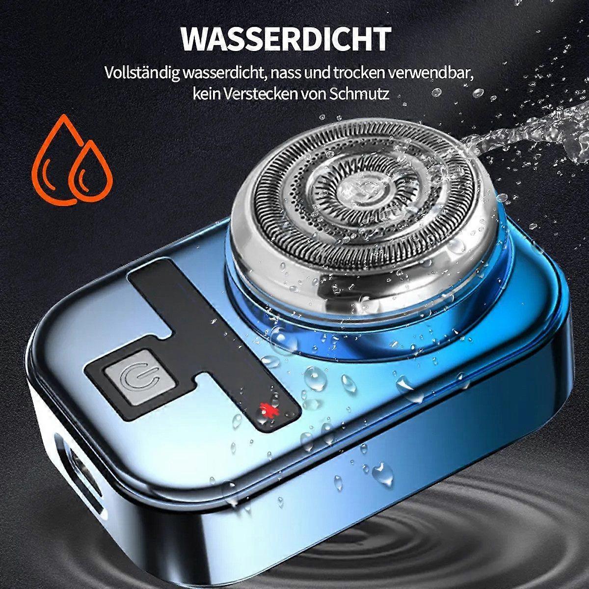 Men's Mini Electric Shaver, Portable Smooth Beard Razor - Image 3