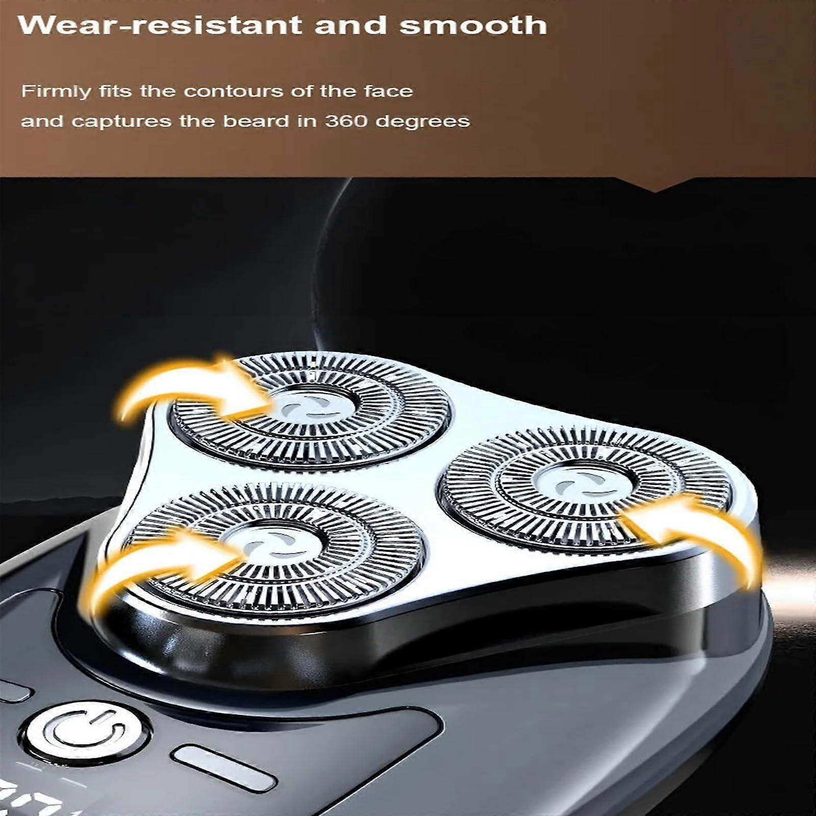 Portable Mini Beard Shaver for Men, Rechargeable Pocket Razor - Image 3