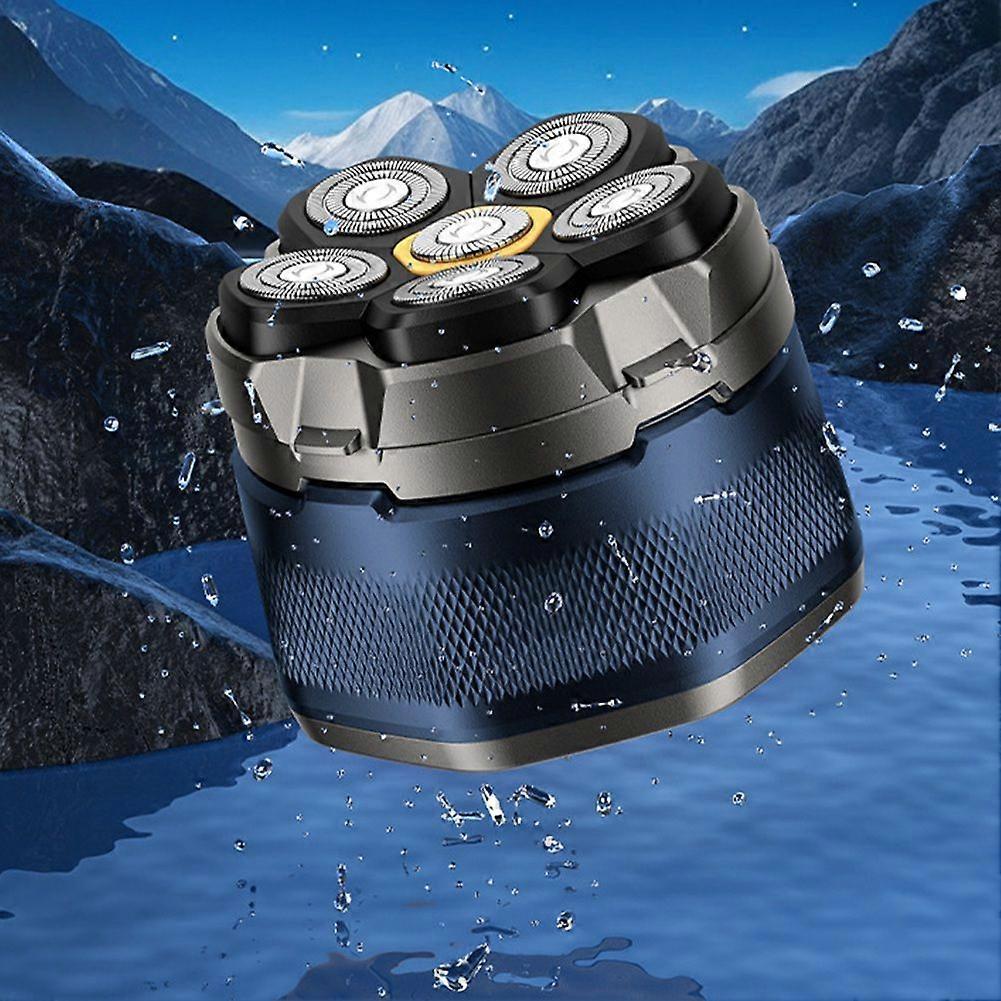 Titanium Men's Rechargeable Shaver, Wet/Dry Cordless Beard Razor - Image 3
