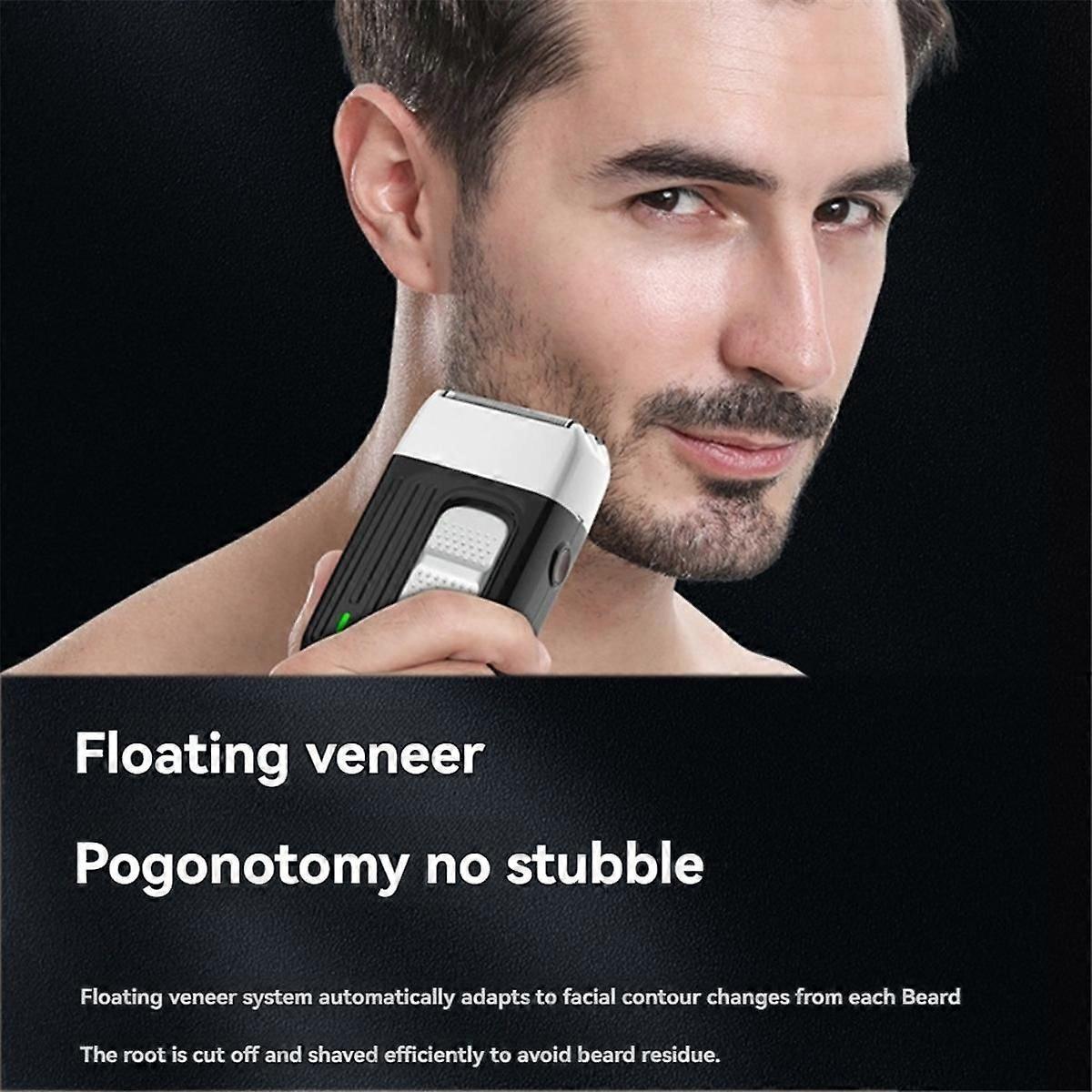 Men's Rechargeable Foil Shaver, 3-Mesh Electric Razor, Multifunctional Beard Trimmer - Image 3