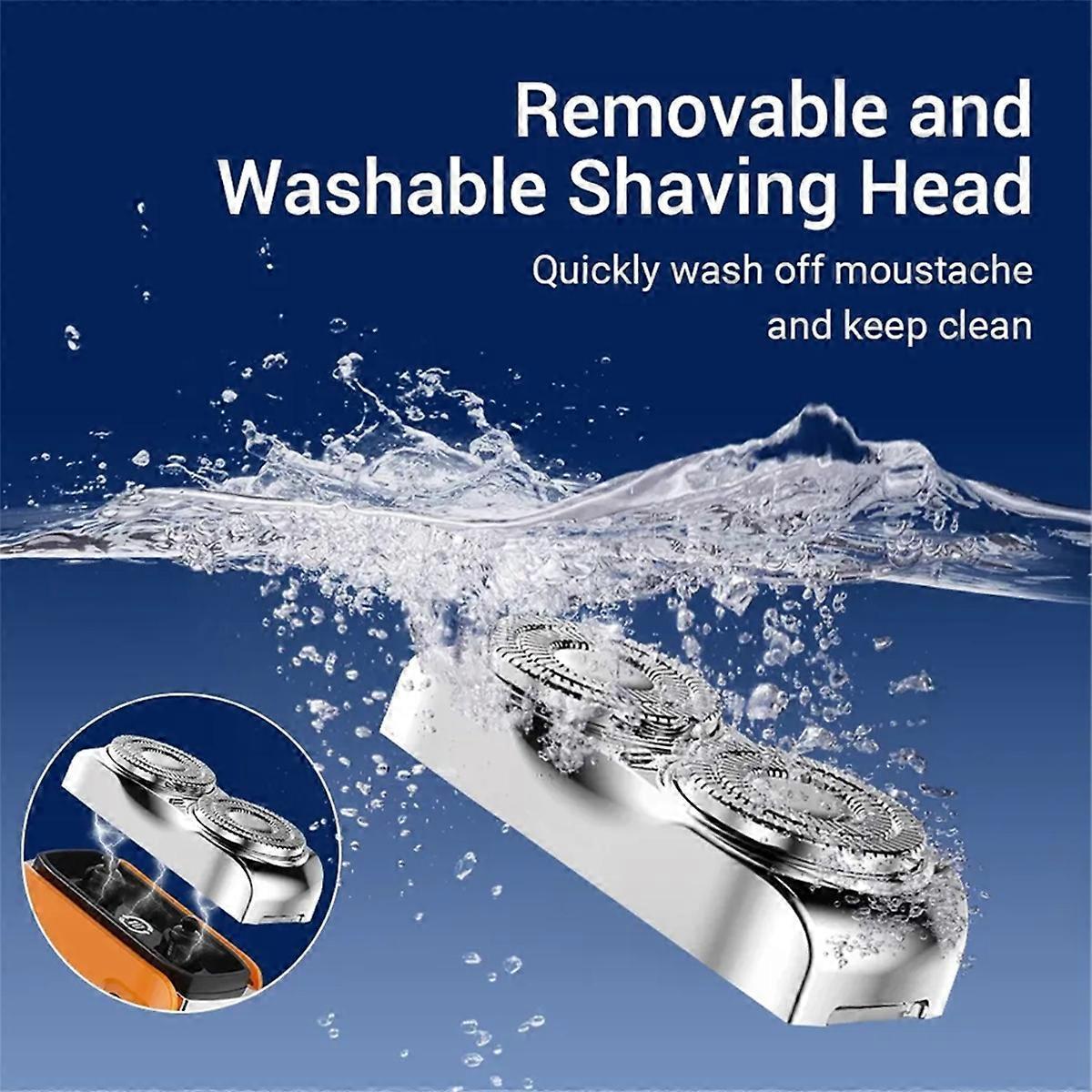 Smart Digital Display Shaver, Rechargeable Beard Razor for Home Use - Image 2