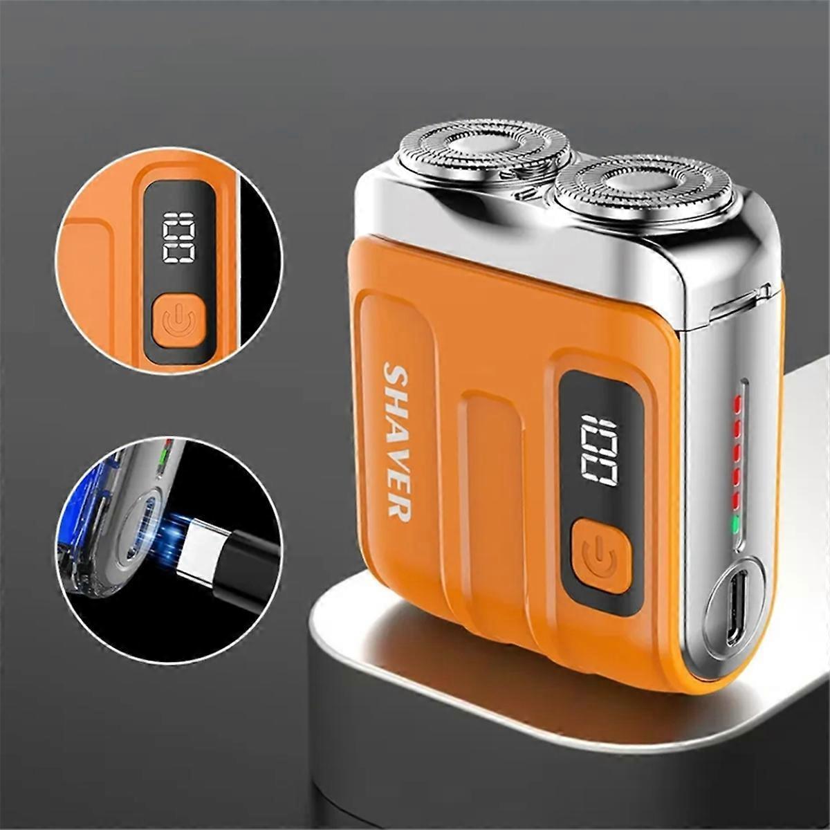 Smart Digital Display Shaver, Rechargeable Beard Razor for Home Use - Image 3