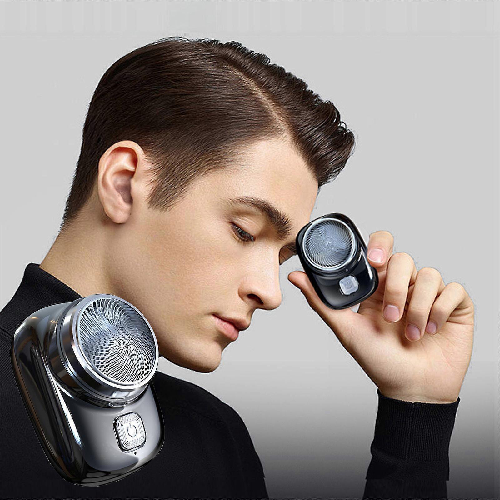 USB Mini Beard Shaver for Men, Portable Razor for Travel & Home - Image 2
