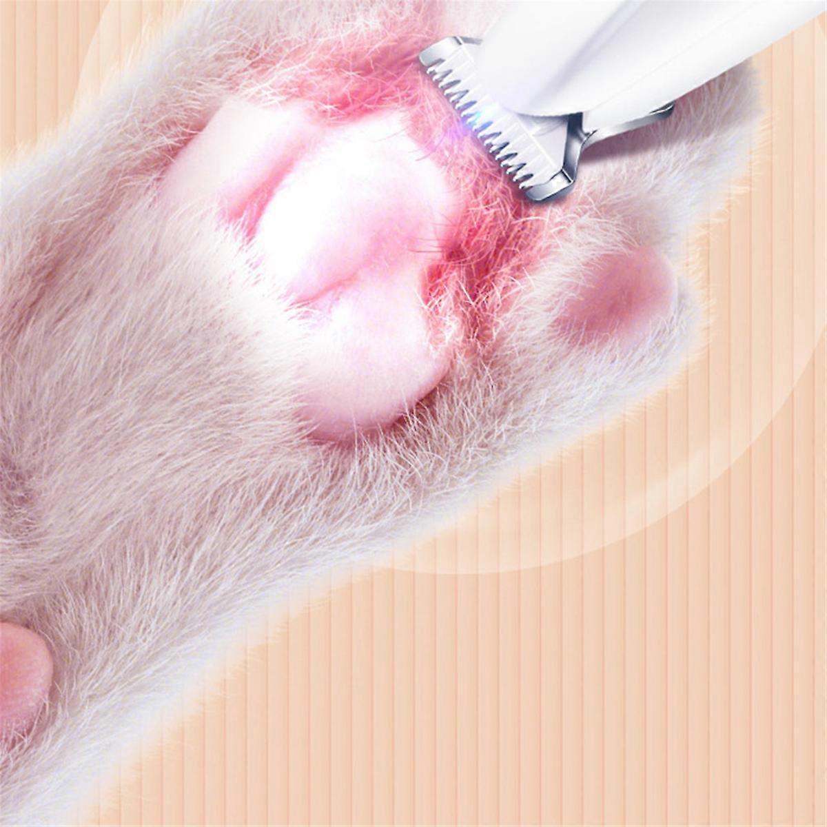 Cat Paw Hair Trimmer, Pet Foot Grooming Electric Shaver - Image 4