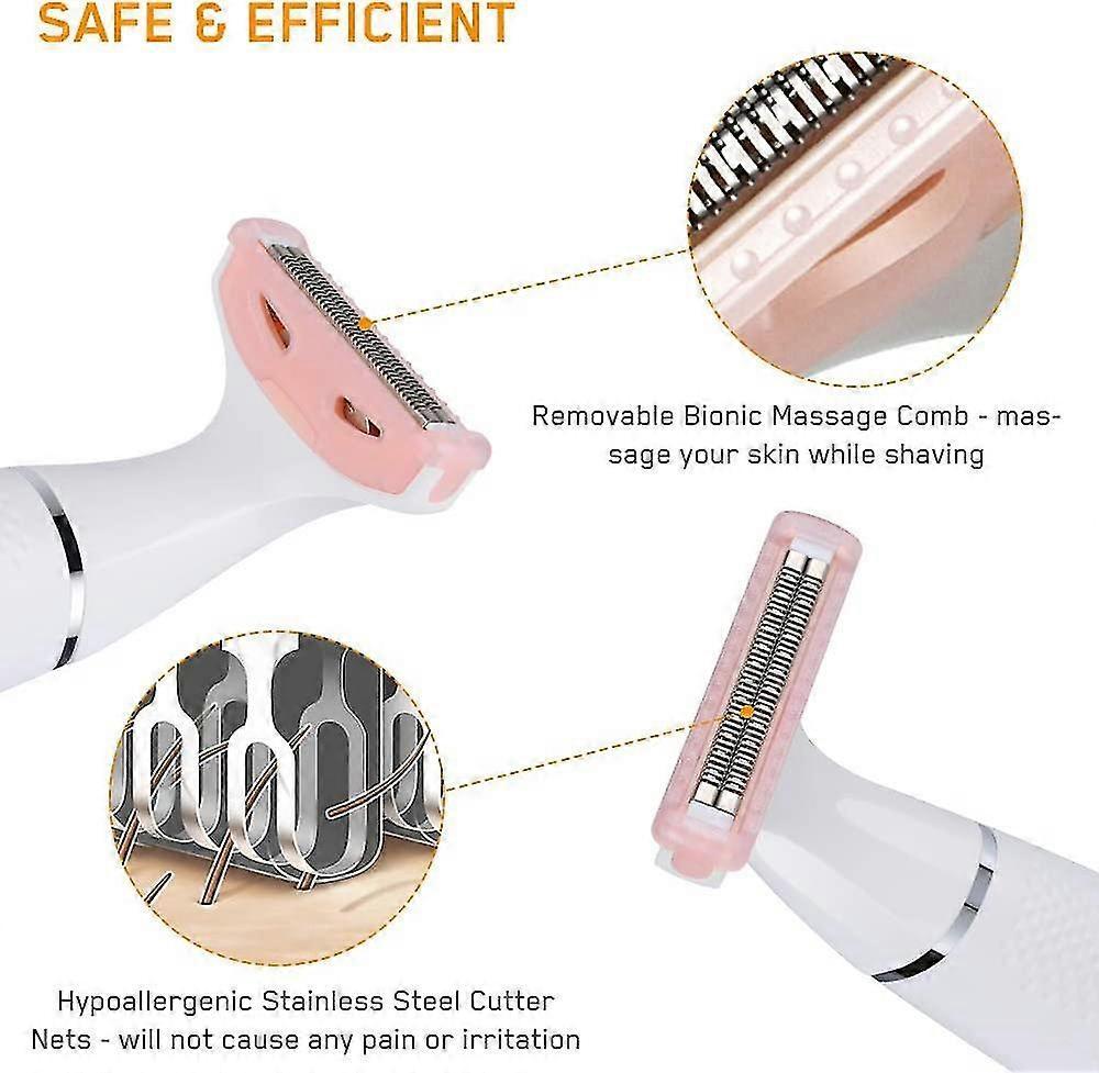 Electric Beard Hair Remover, Compact USB Shaver - Image 4