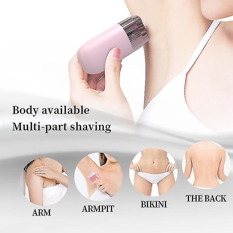 Women's Double Head Shaver for Underarm & Private Area Hair Removal - Image 4