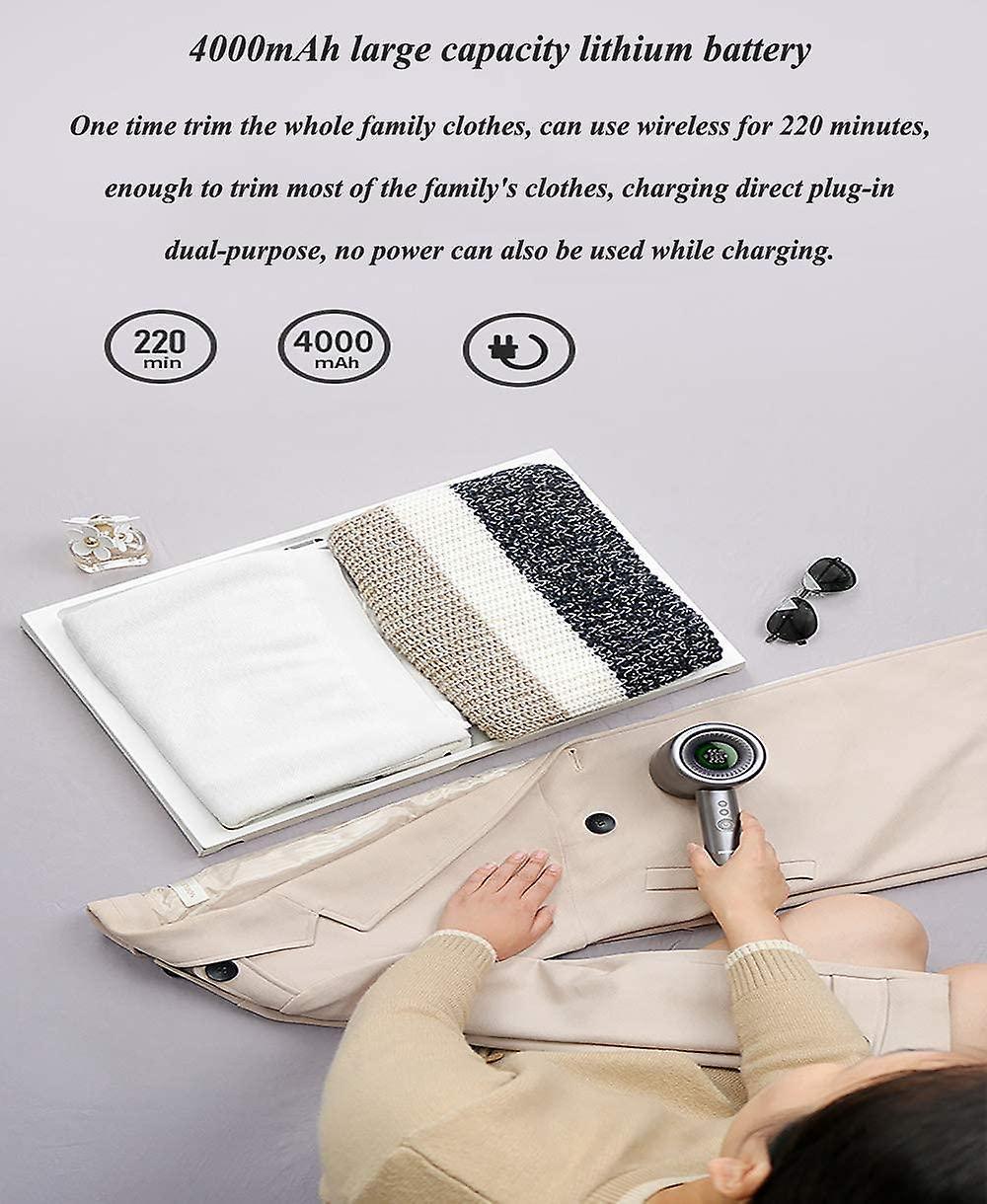 USB Electric Fabric Shaver & Demister, Rechargeable Lint Remover - Image 3