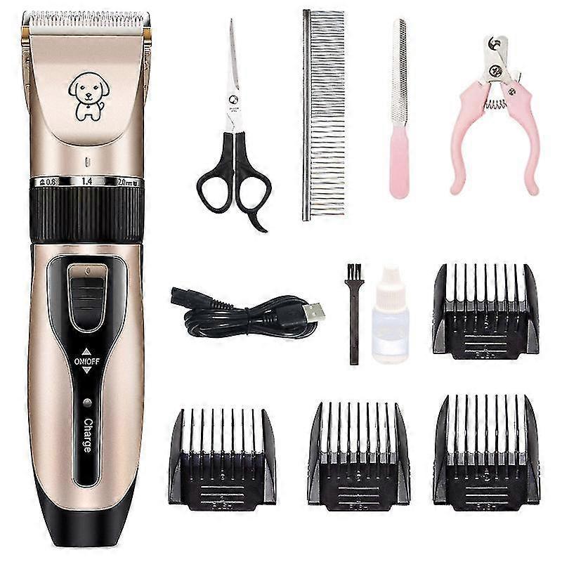 USB Dog Grooming Shaver Kit, Pet Electric Clipper for Cats & Dogs - Image 1