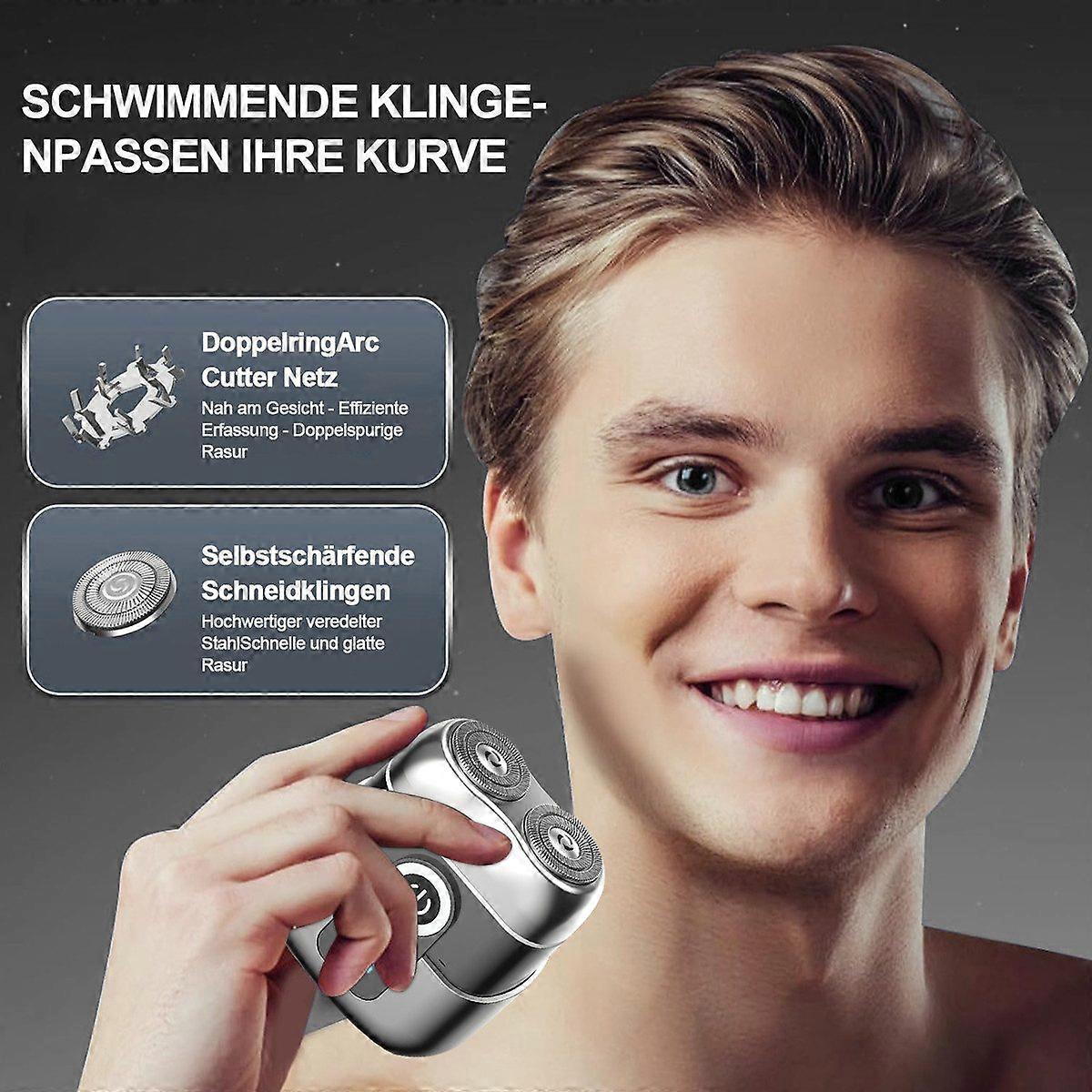 Mini Beard Shaver for Men, LED Display, Compact Series Razor - Image 4