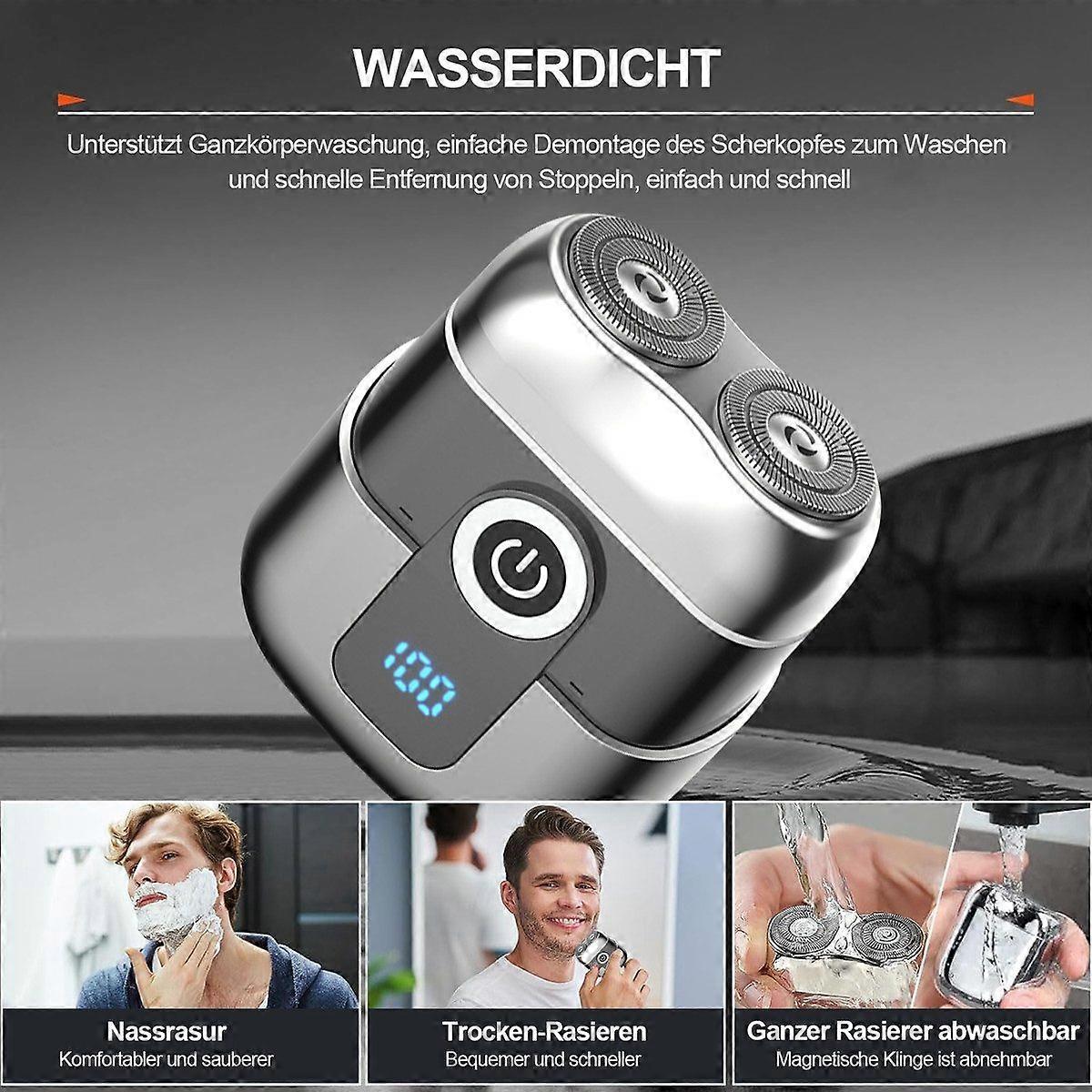 Mini Beard Shaver for Men, LED Display, Compact Series Razor - Image 5