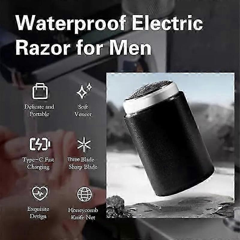 Mini Shaver, Unisex Portable USB Electric Razor - Image 3