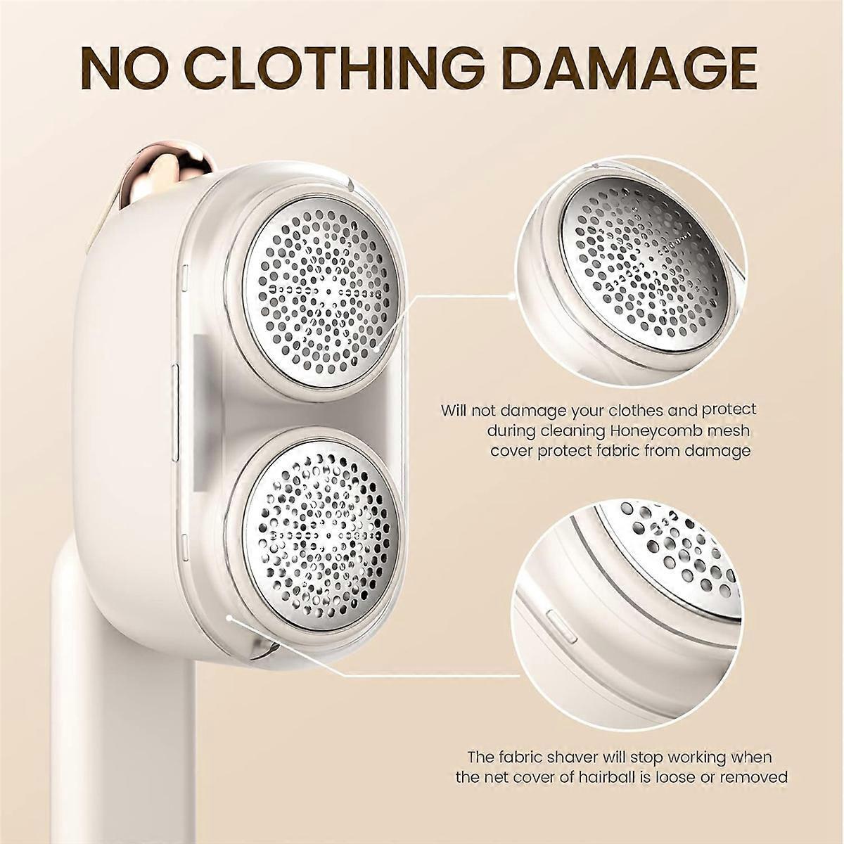 Rechargeable Fabric Lint Shaver, Fuzz Remover for Clothes, Sofas & Toys - Image 4