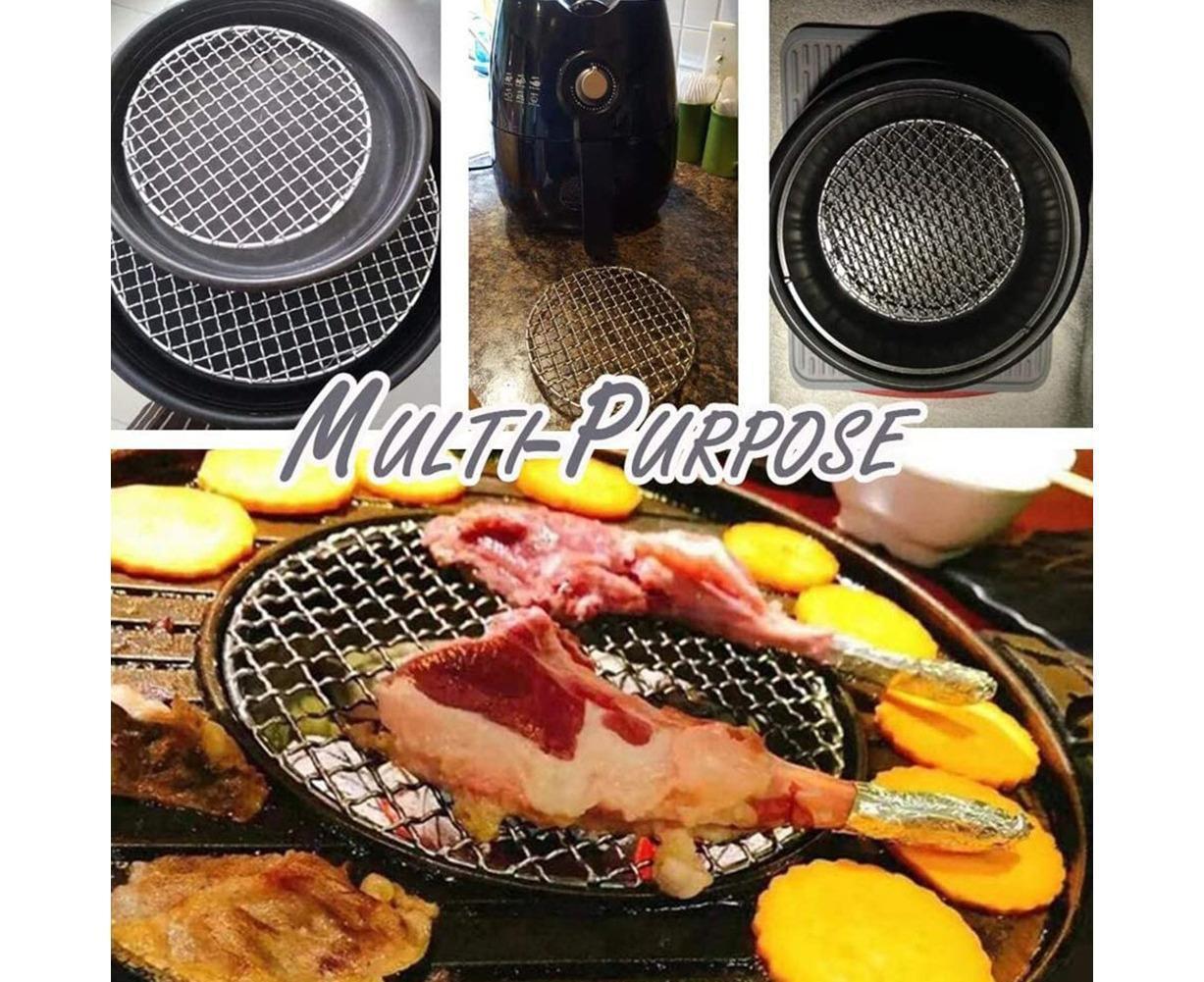 Grilling Rack Non-stick Stainless Steel Grilling Pan-16.5cm - Image 7