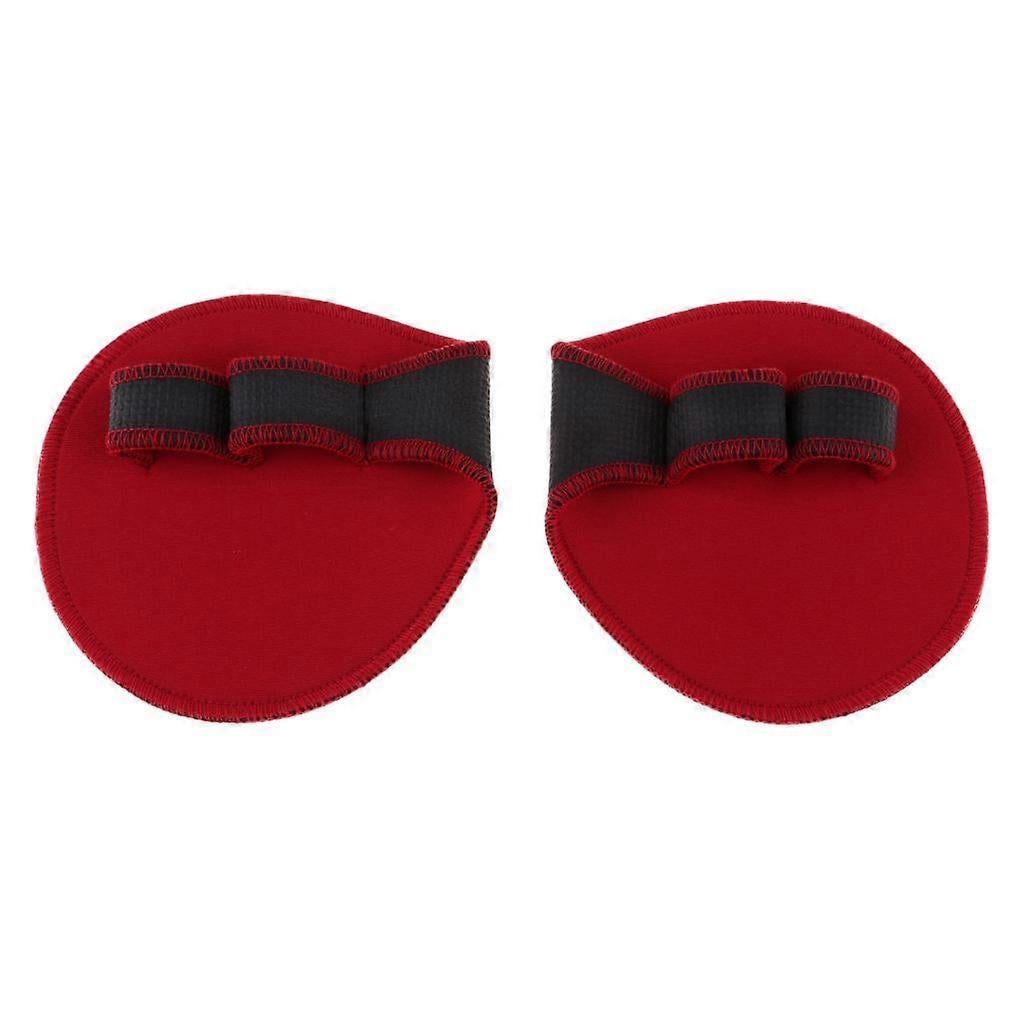 2x Lifting Grip Gloves Pad, Anti-Slip Gym Grips for Weightlifting - Image 2
